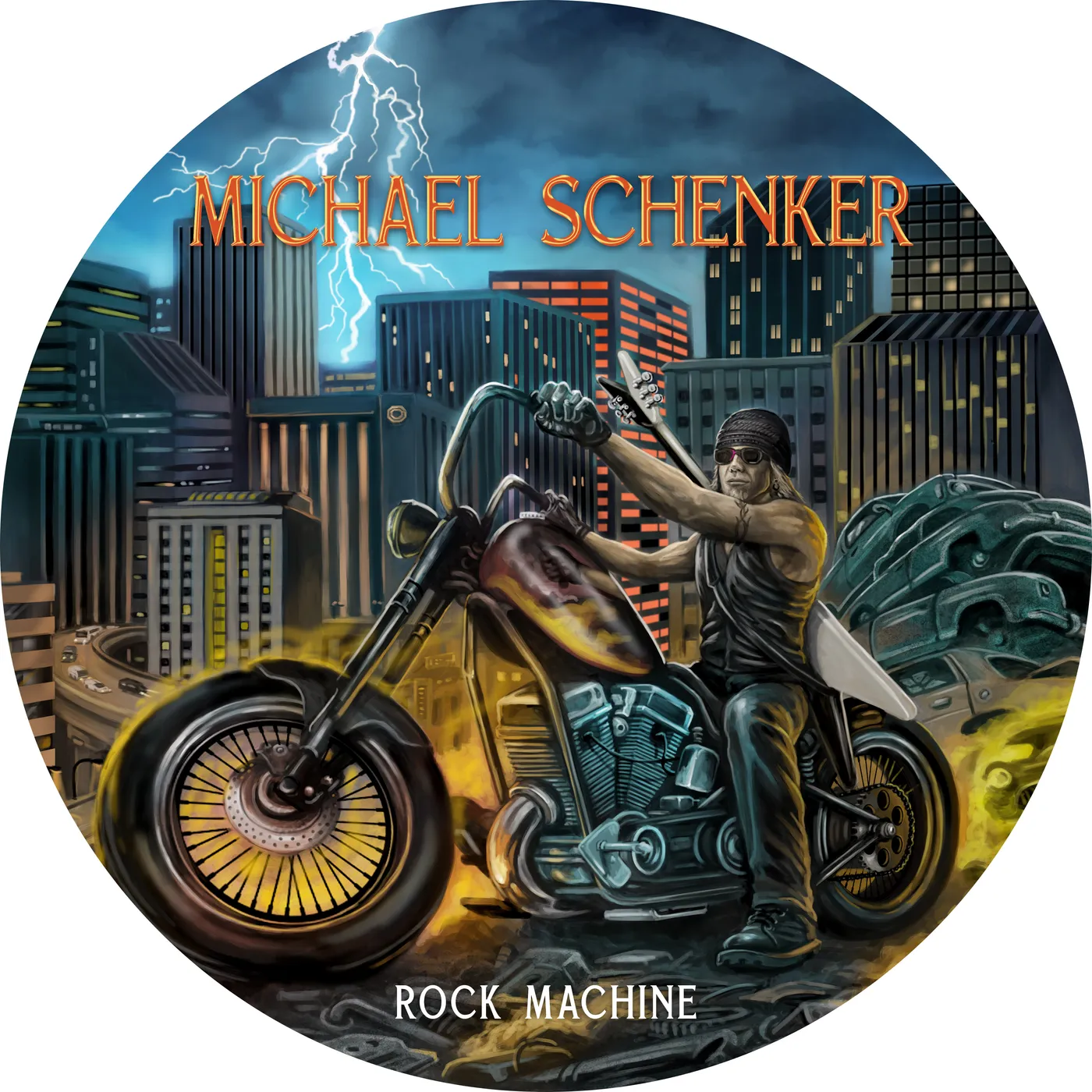 Michael Schenker Rock Machine Vinyl Record