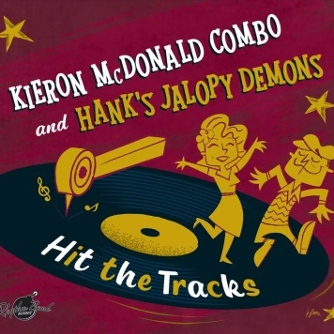 Kieron McDonald Hit The Tracks Vinyl Record