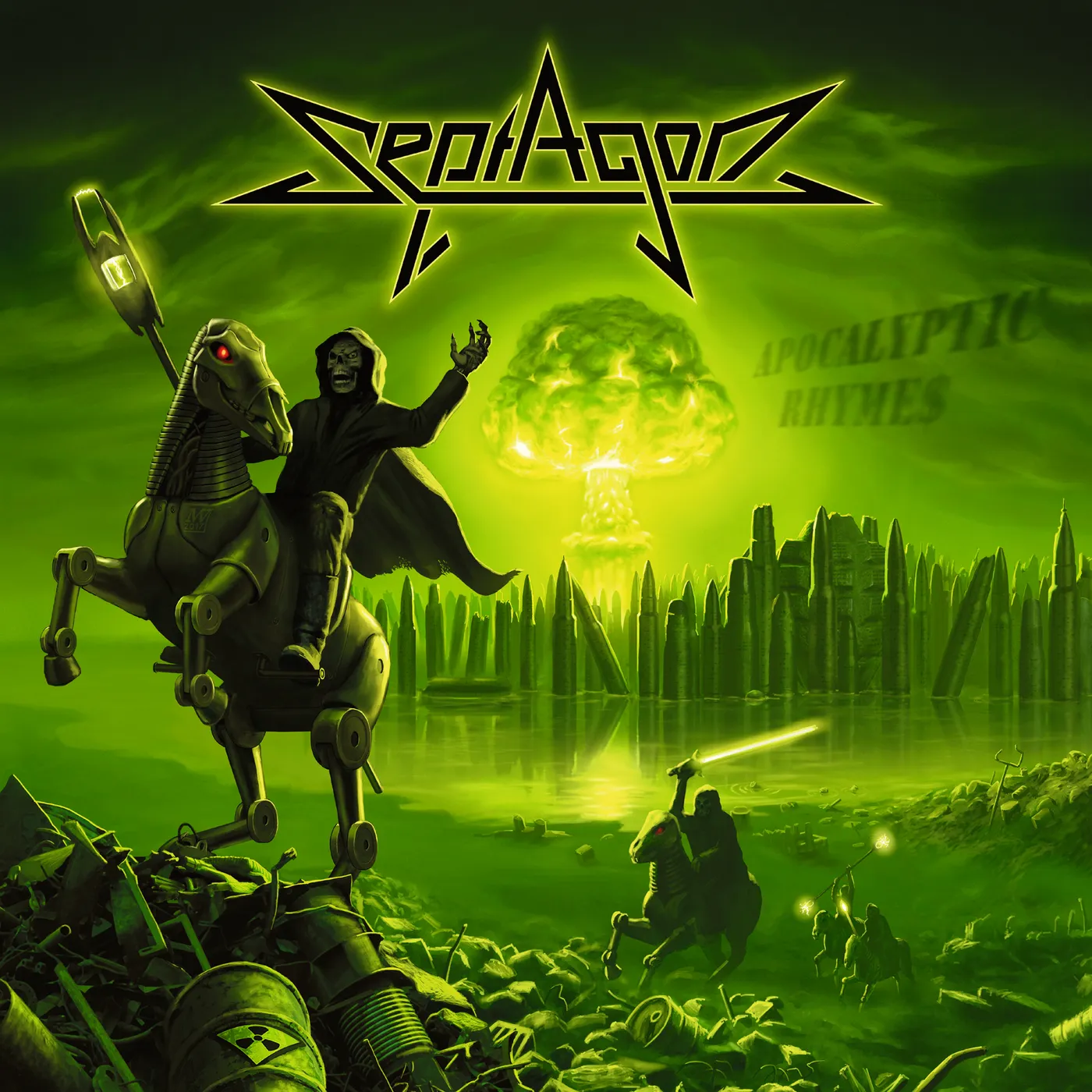 Septagon Apocalyptic Rhymes Vinyl Record