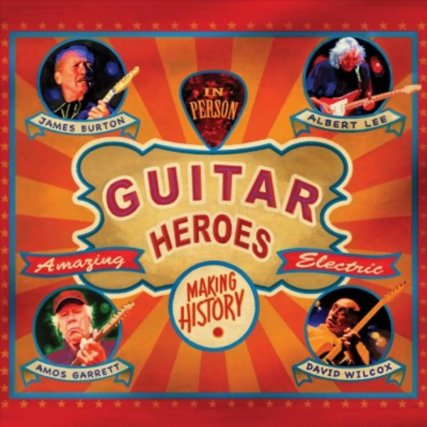 James Burton Guitar Heroes Vinyl Record