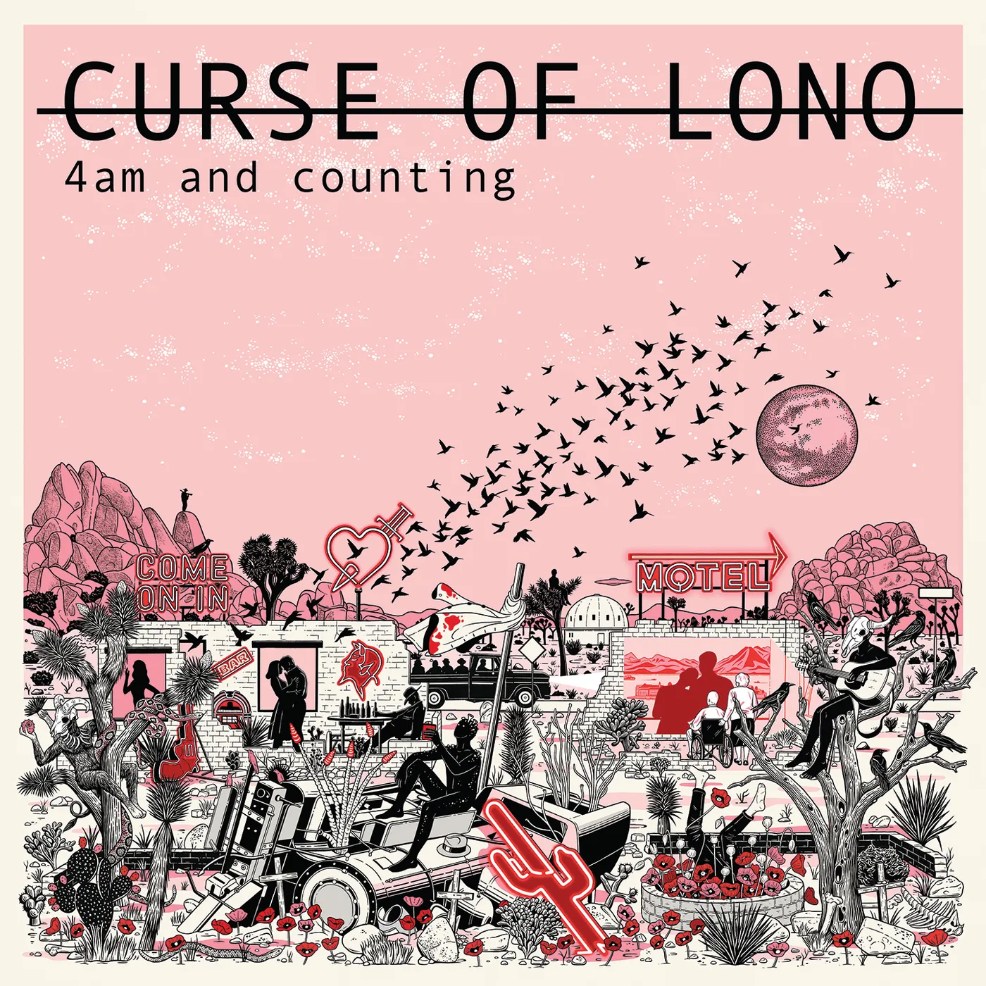 Curse of Lono 4am and counting: live at toe rag studios Vinyl Record