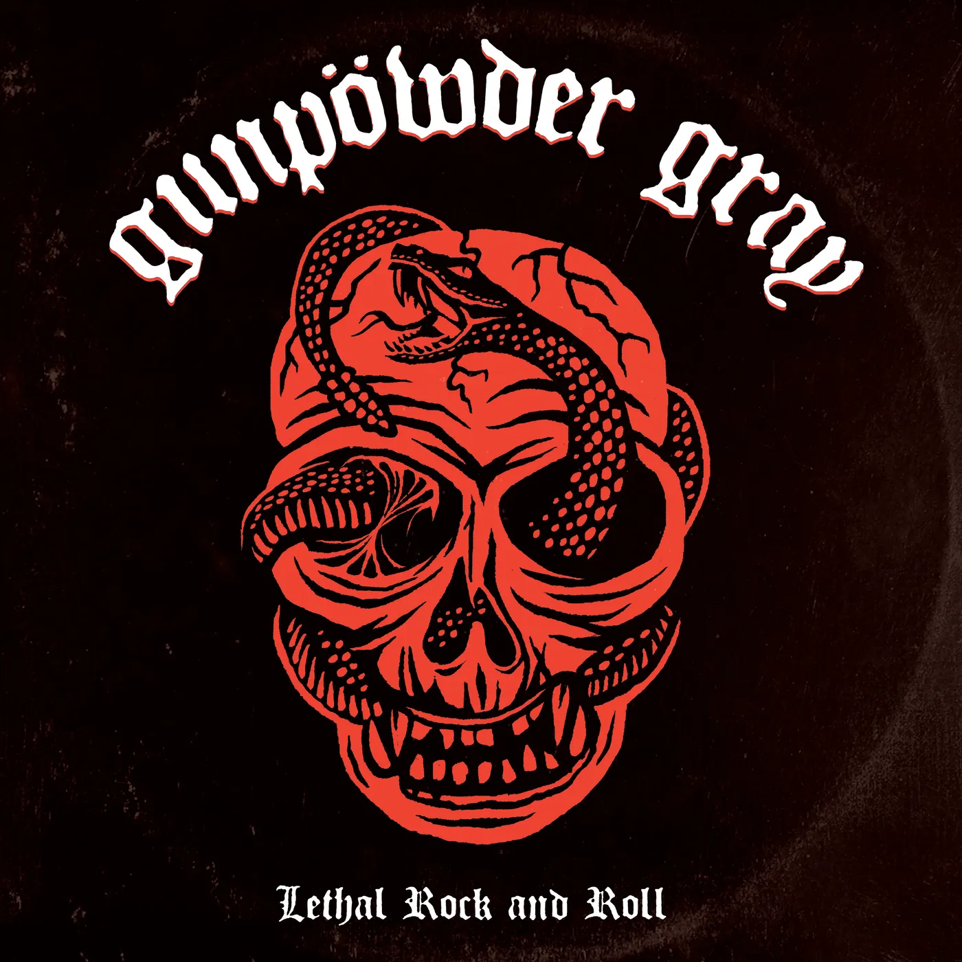 Gunpowder Gray Lethal Rock and Roll Vinyl Record