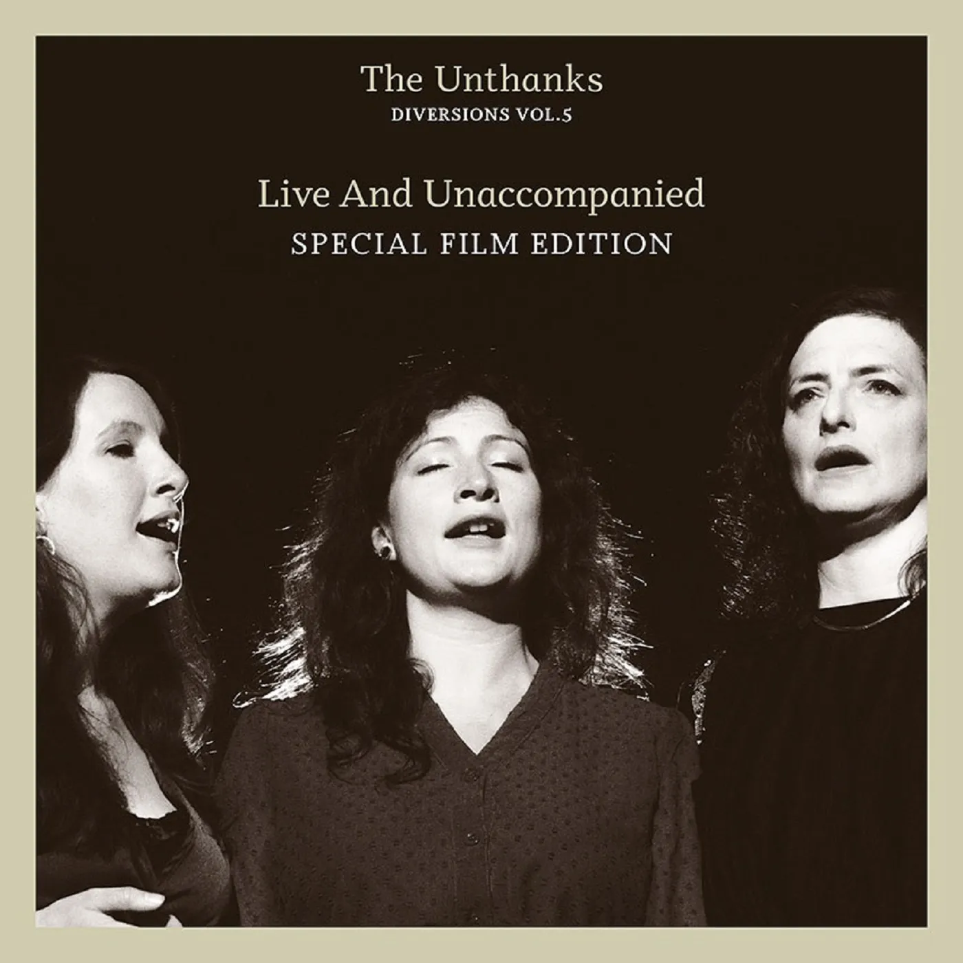 The Unthanks DIVERSIONS VOL.5: LIVE AND UNACCOMPANIED Vinyl Record