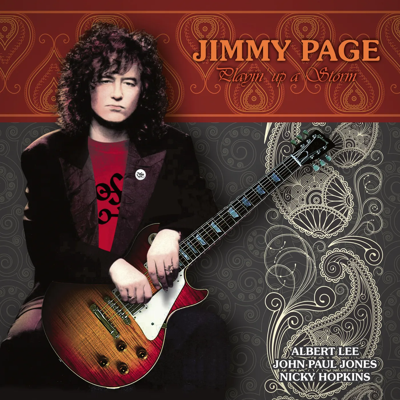 Jimmy Page Playin' Up a Storm Vinyl Record