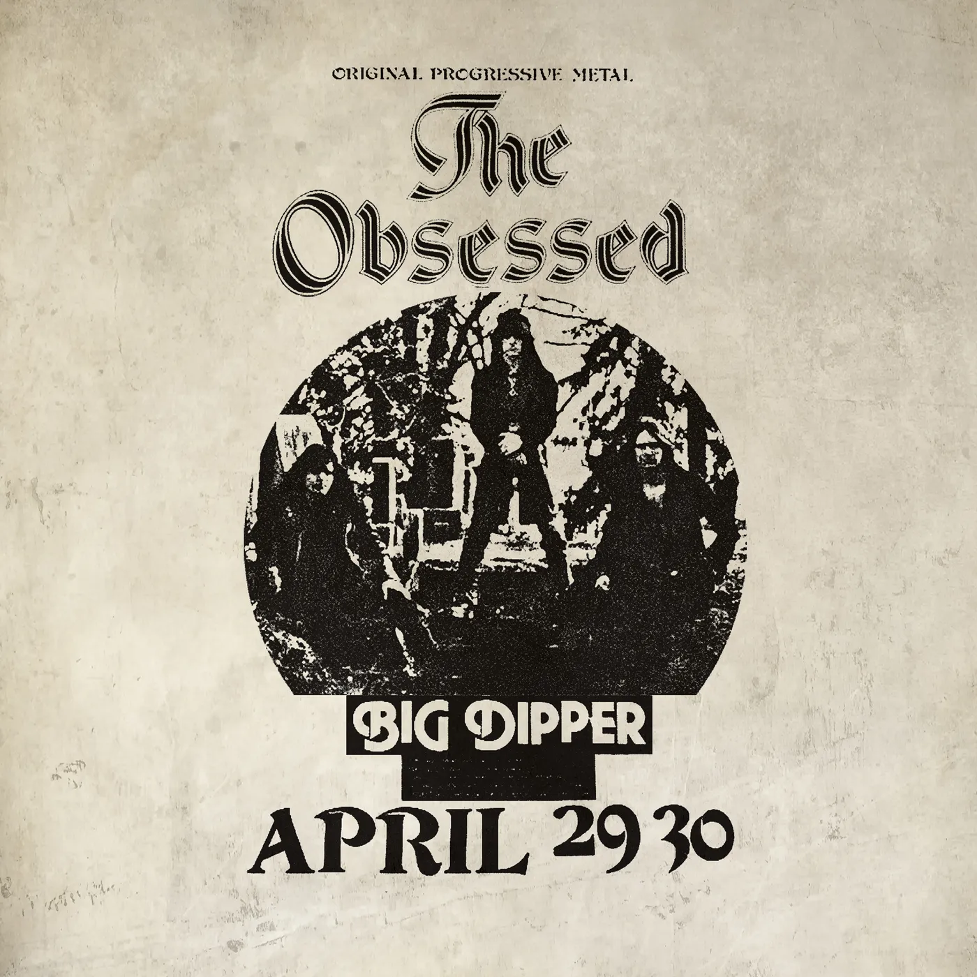 The Obsessed Live At Big Dipper Vinyl Record