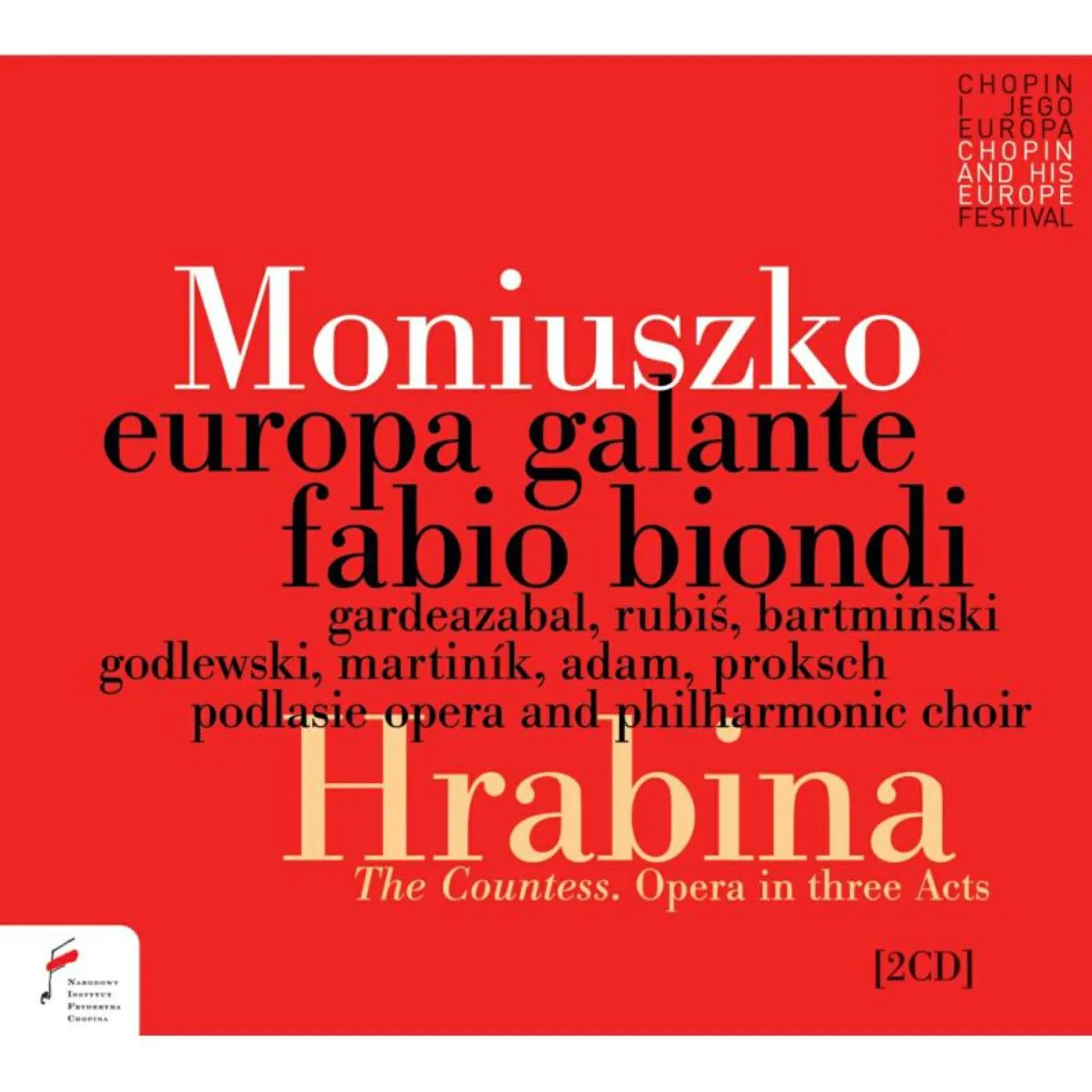 Europa Galante Stanislaw Moniuszko: Hrabina (The Counte Vinyl Record