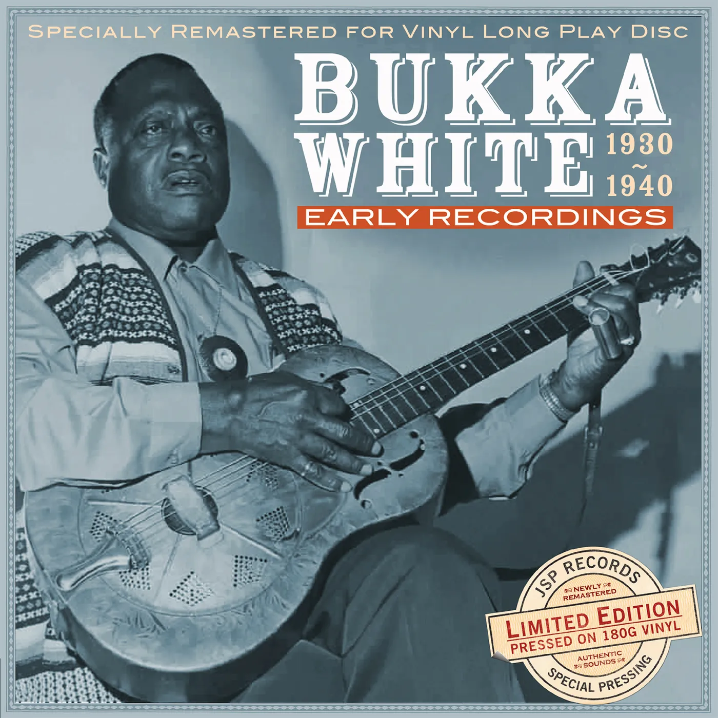 Bukka White Early Recordings: 1930-1940 Vinyl Record