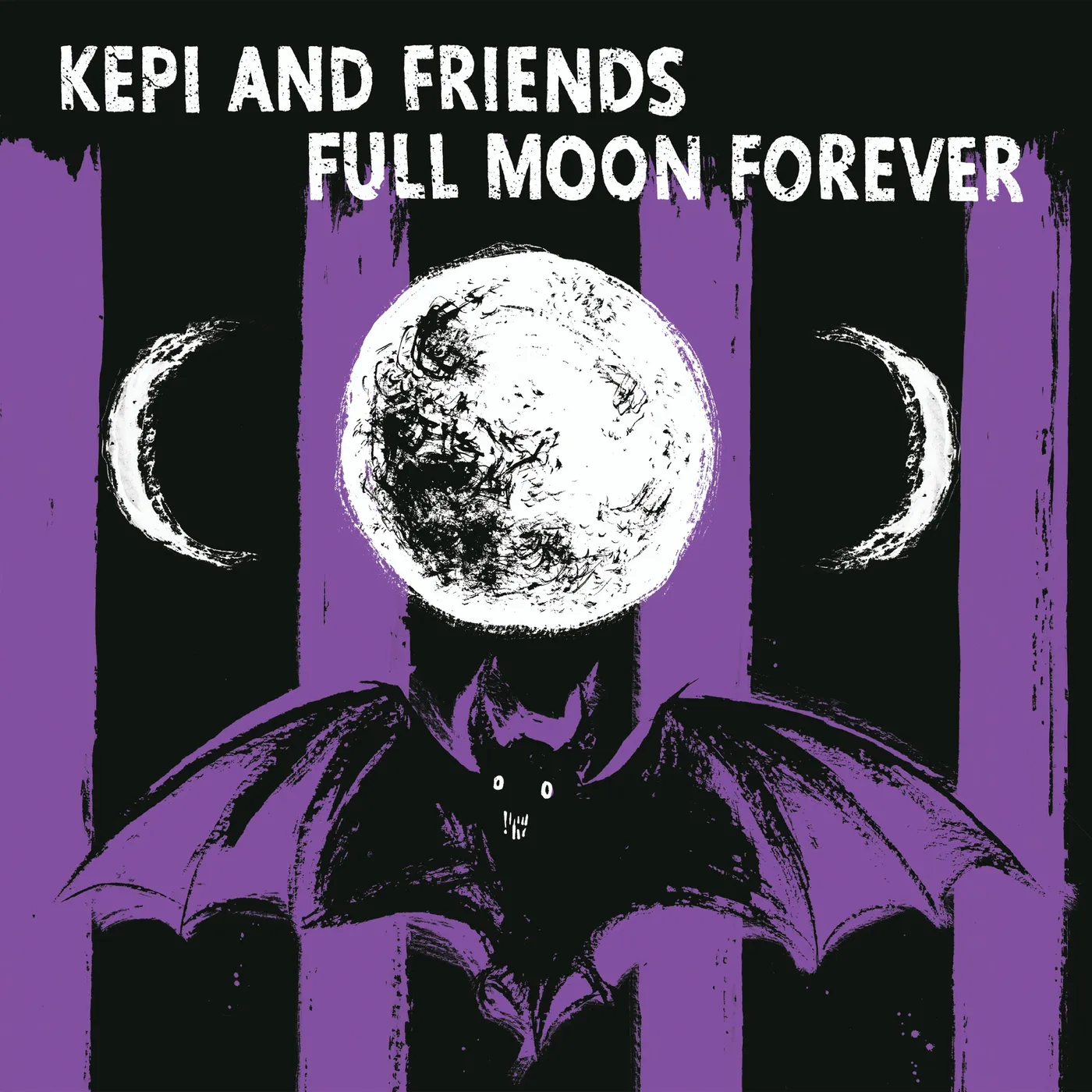 Kepi Ghoulie Full Moon Forever (Neon Violet) Vinyl Record