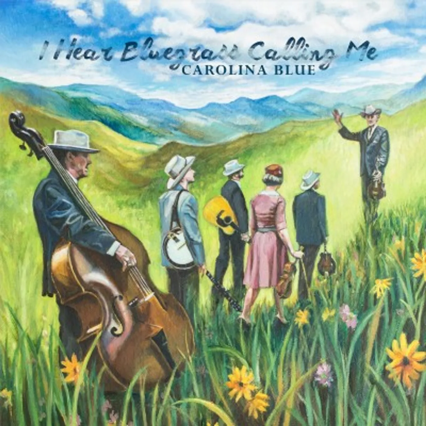 Carolina Blue I Hear Bluegrass Calling Me Vinyl Record