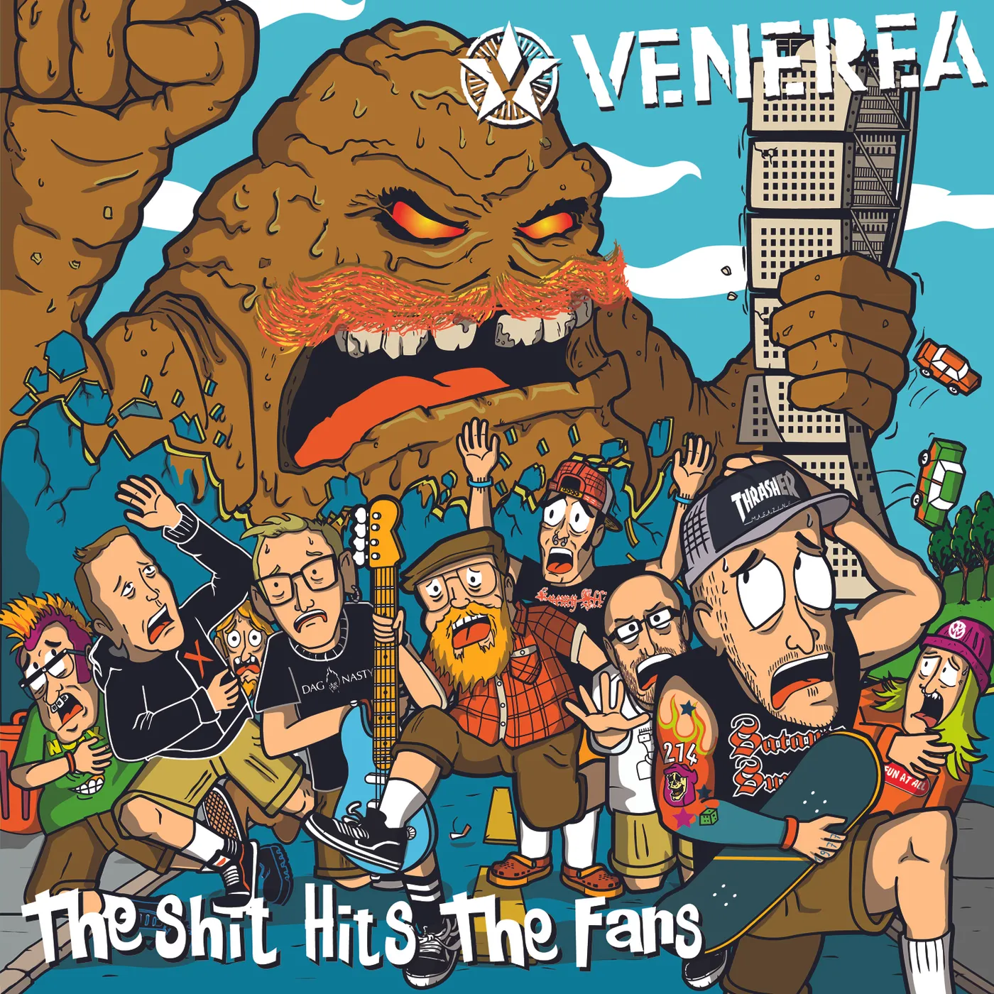 Venerea   The Shit Hits The Fans Vinyl Record