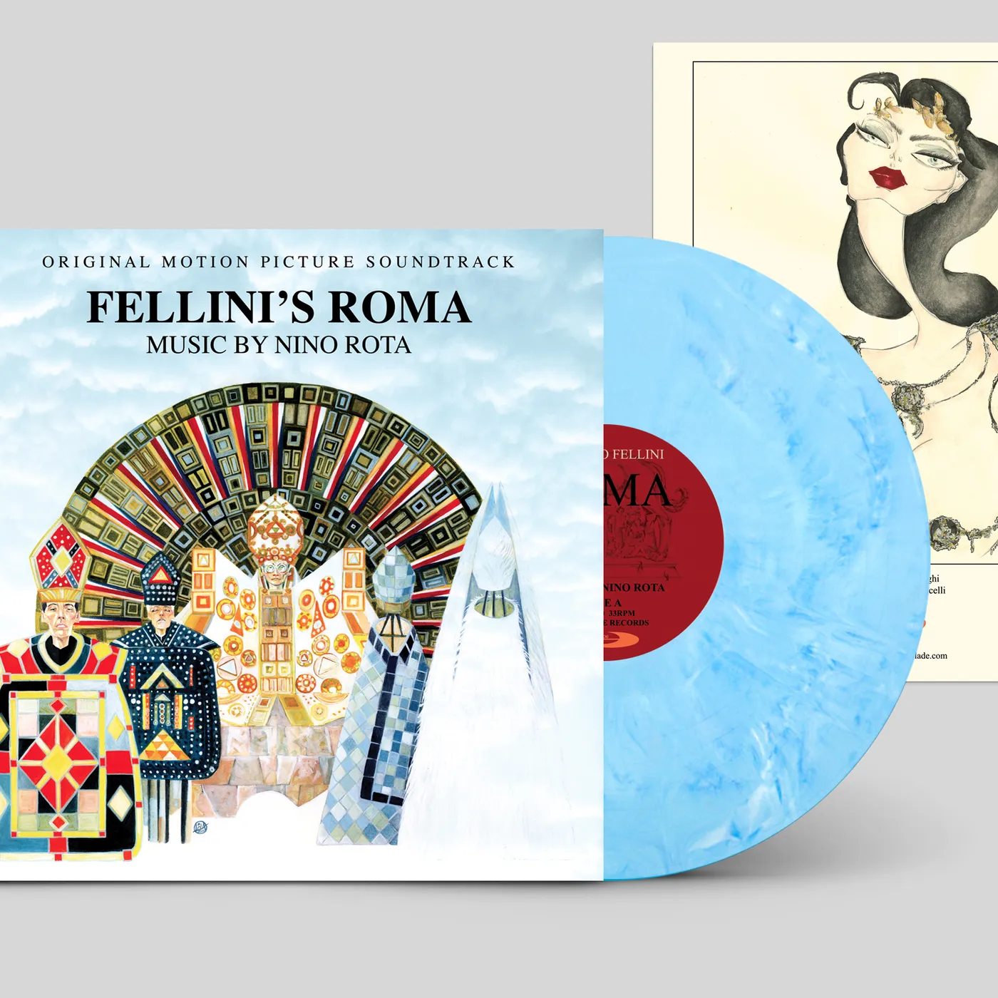Nino Rota FELLINI'S ROMA OSR Vinyl Record