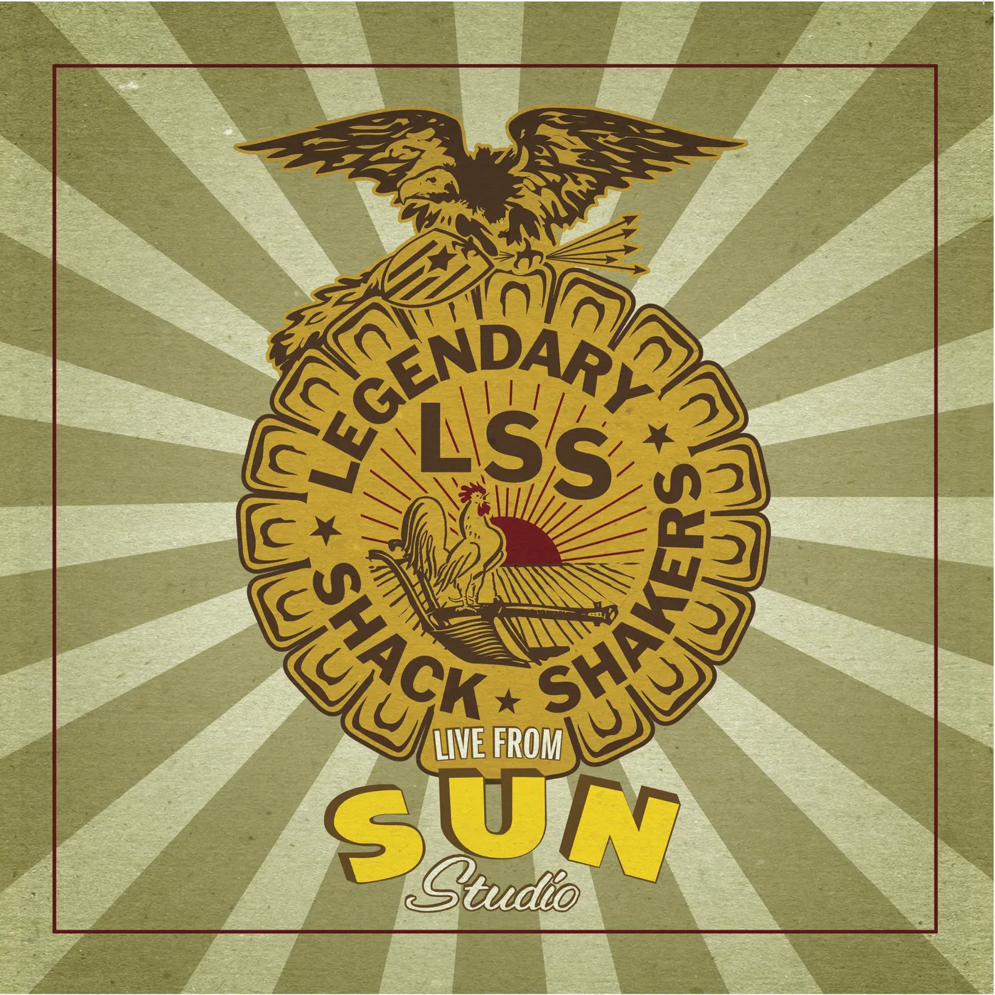 Legendary Shack Shakers Live From Sun Studio Vinyl Record