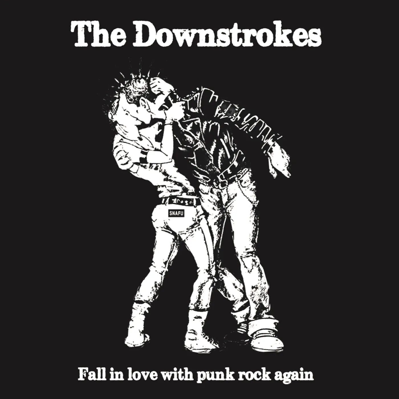 The Downstrokes FALL IN LOVE WITH PUNK ROCK AGAIN Vinyl Record