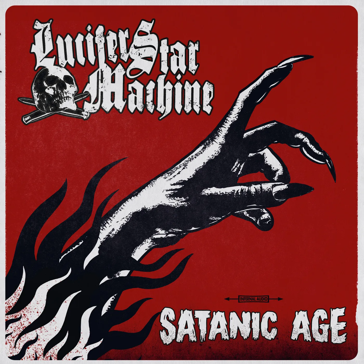 Lucifer Star Machine Satanic Age (Black/Gold Vinyl) Vinyl Record