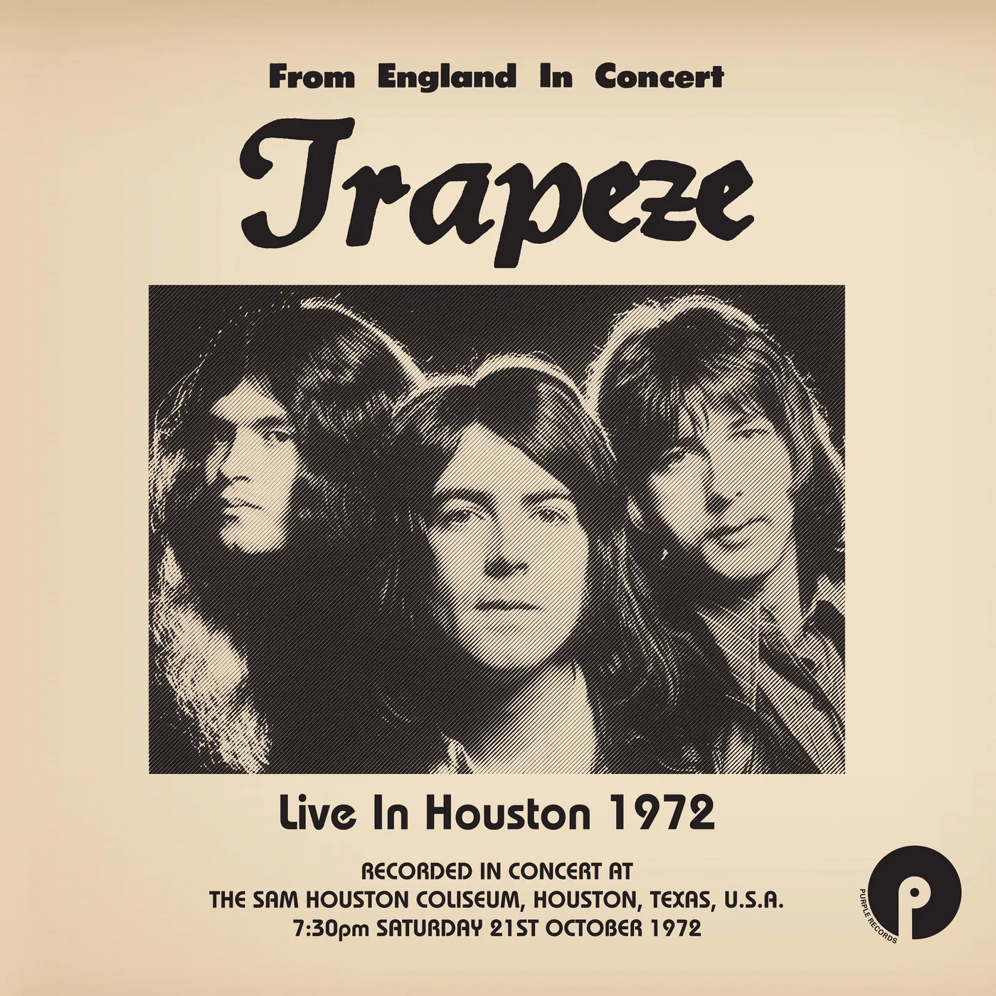 Trapeze Live In Houston 1972: Limited Edition 18 Vinyl Record