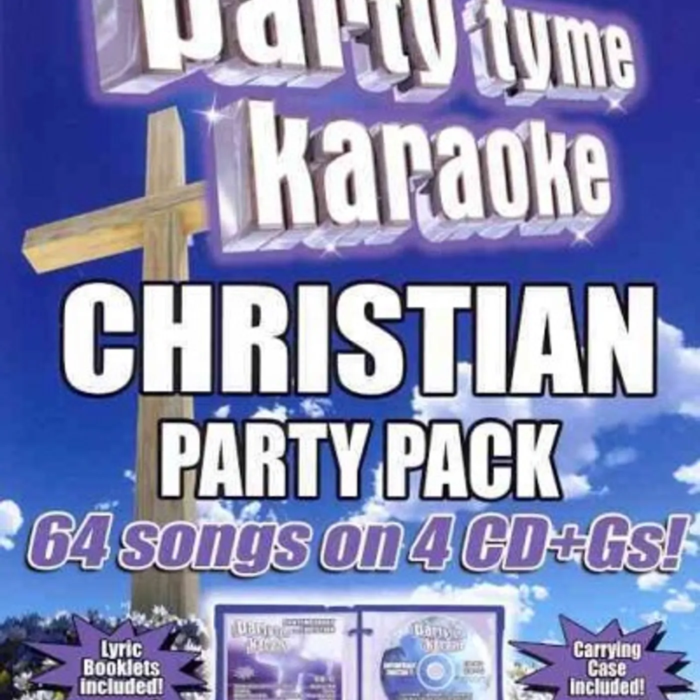 Party Tyme Karaoke Party Time Karaoke - Christian Party Pack (64 song) (4 CD+G) CD