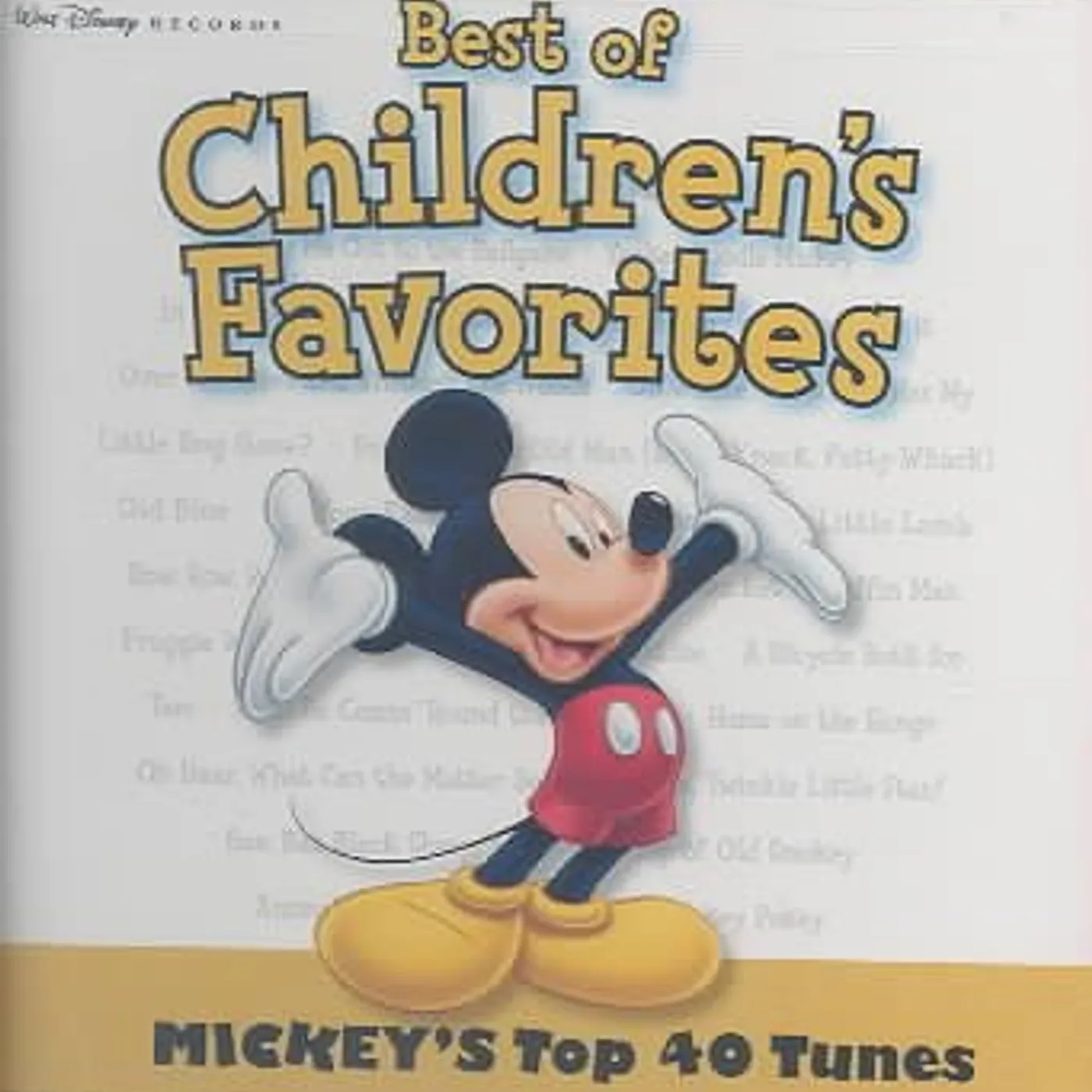 Disney Mickey's Top 40 (Jewel) CD