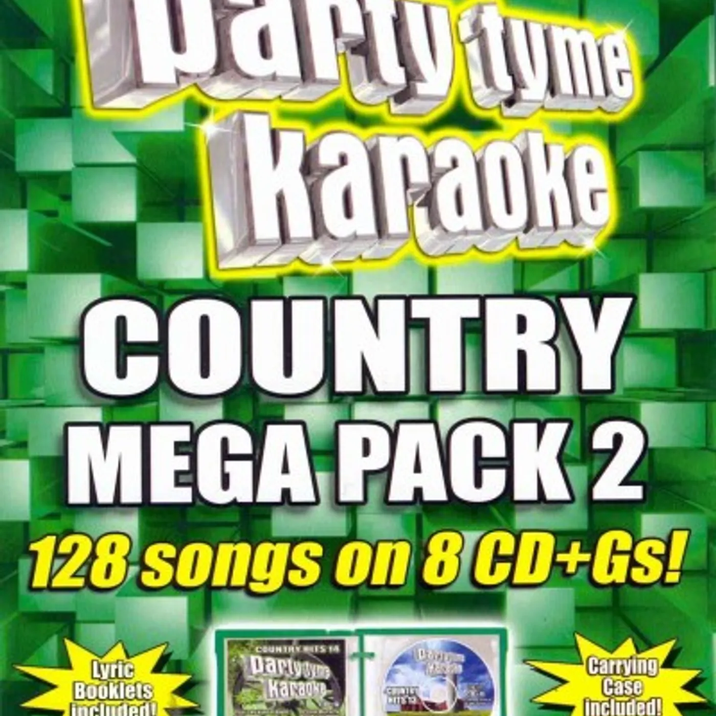 Party Tyme Karaoke - Country Mega Pack 2 (8 CD + G) CD