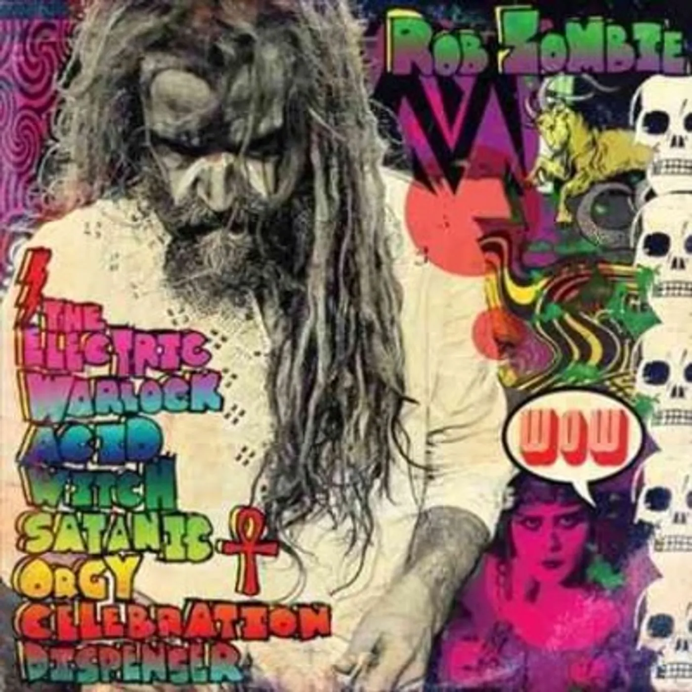 Rob Zombie ELECTRIC WARLOCK ACID WITCH SATANIC ORGY CELEBRATION DISPENSER CD