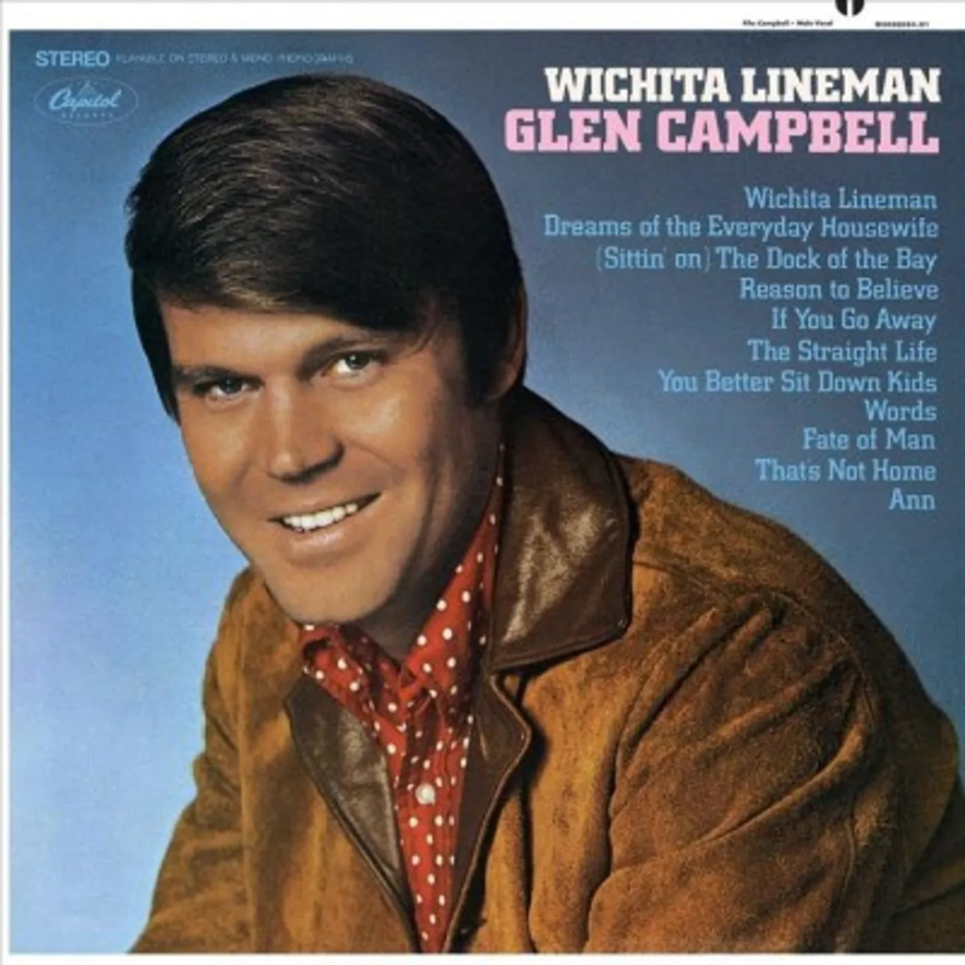 Glen Campbell WICHITA LINEMAN Vinyl Record