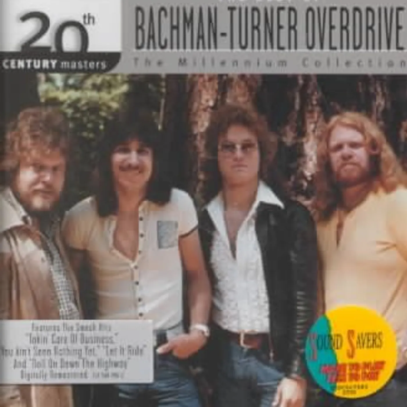 Bachman-Turner Overdrive MILLENNIUM COLLECTION: 20TH CENTURY MASTERS CD
