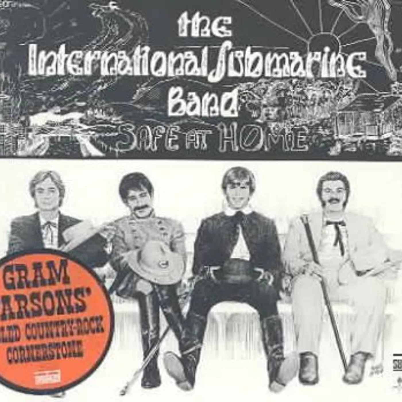 Gram Parsons Safe At Home CD