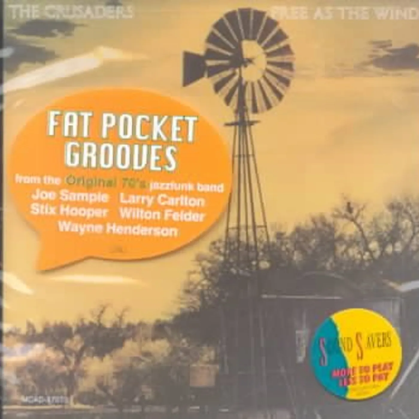 The Crusaders Free As The Wind CD