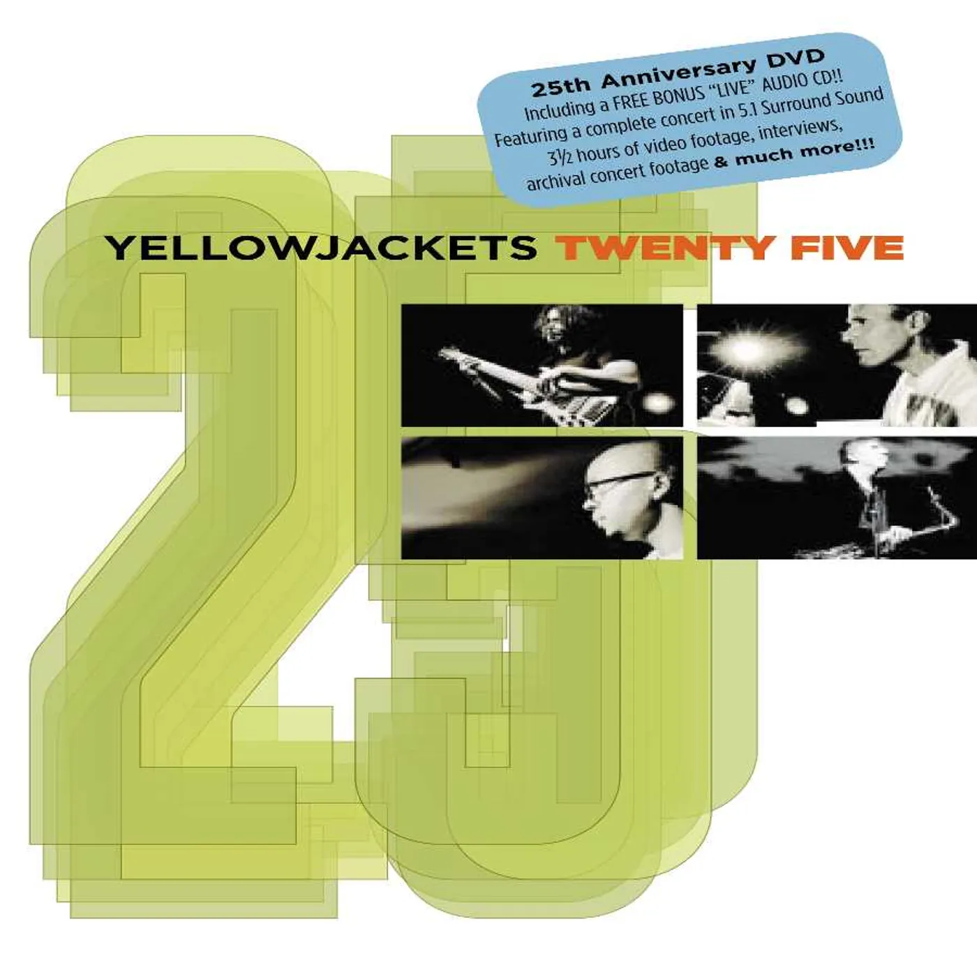 Yellowjackets Twenty Five (DVD/CD Combo) CD