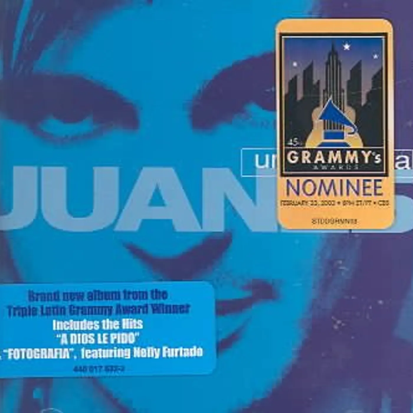 Juanes Un Dia Normal CD