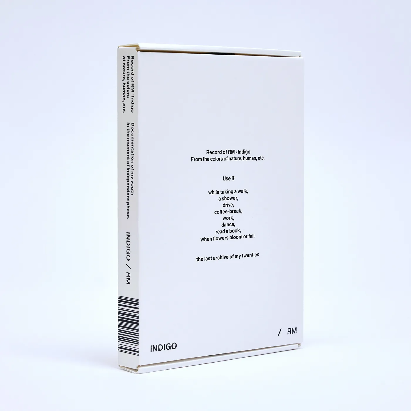 RM (BTS) INDIGO (BOOK EDITION) CD