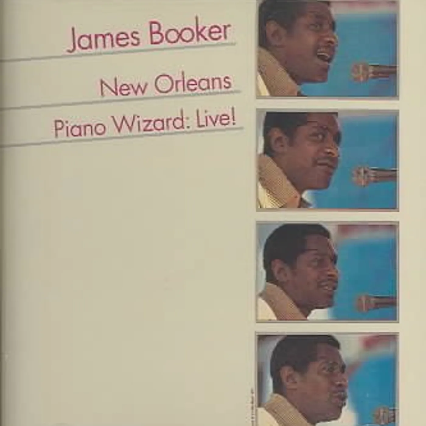 James Booker New Orleans Piano Wizard: Live! CD