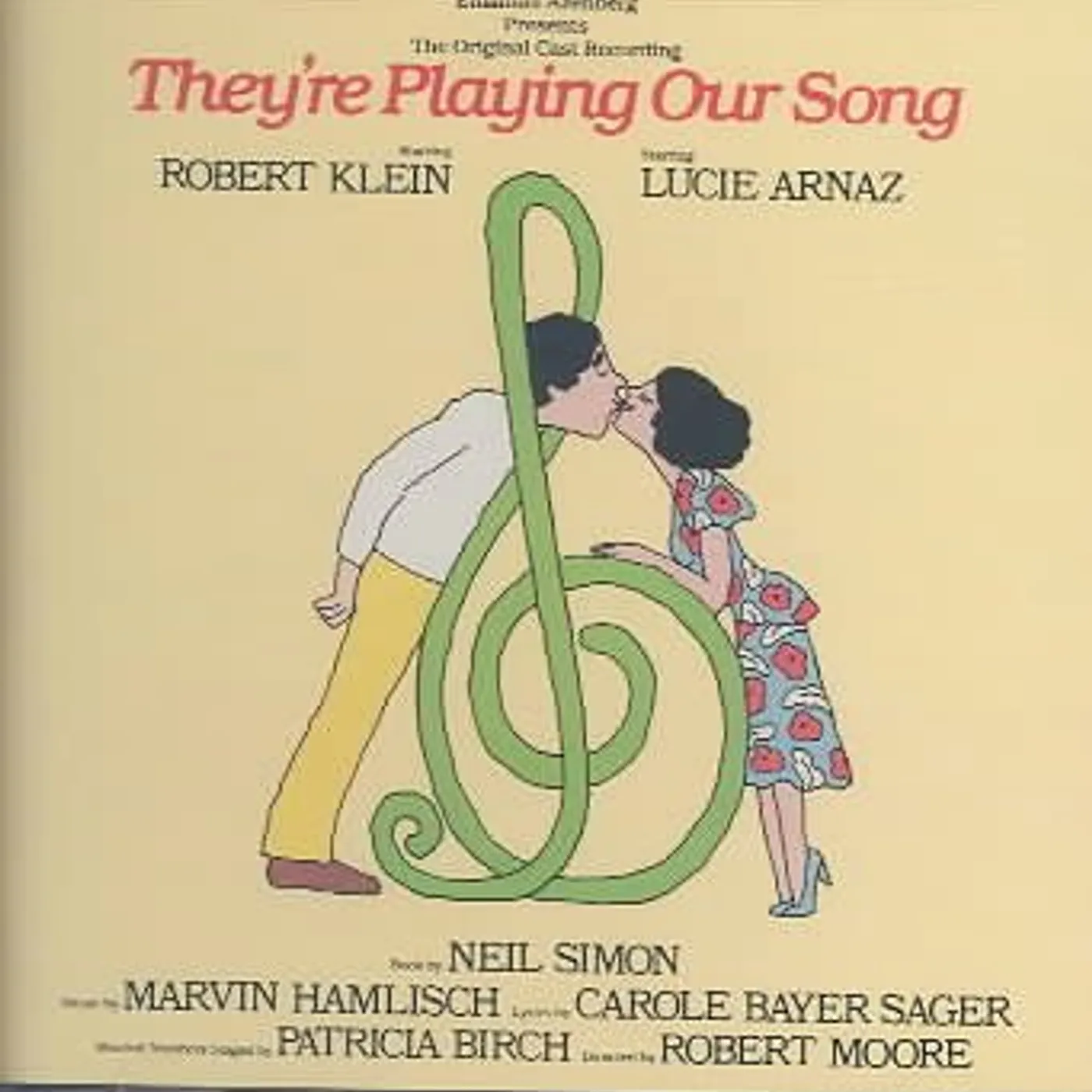 Robert Klein They're Playing Our Song (OC) (Broadway Cast) (Hamlisch/Sager) CD