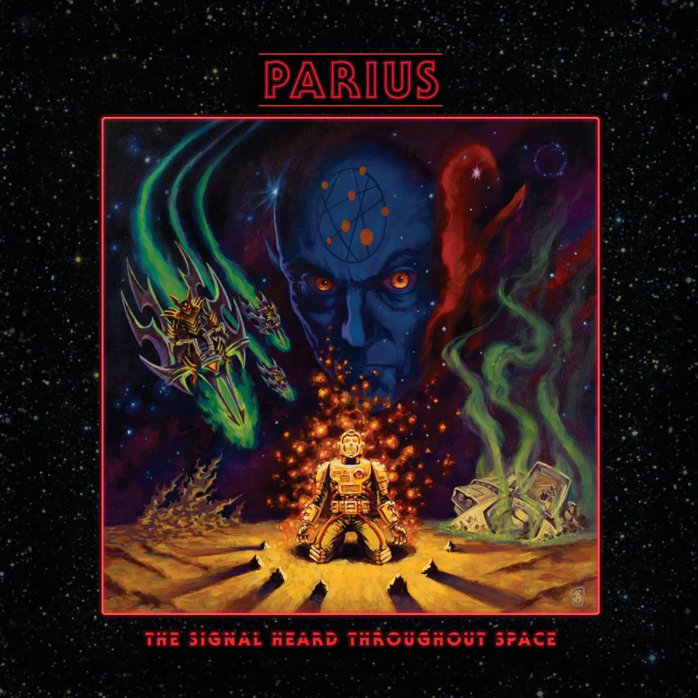 Parius SIGNAL HEARD THROUGHOUT SPACE CD
