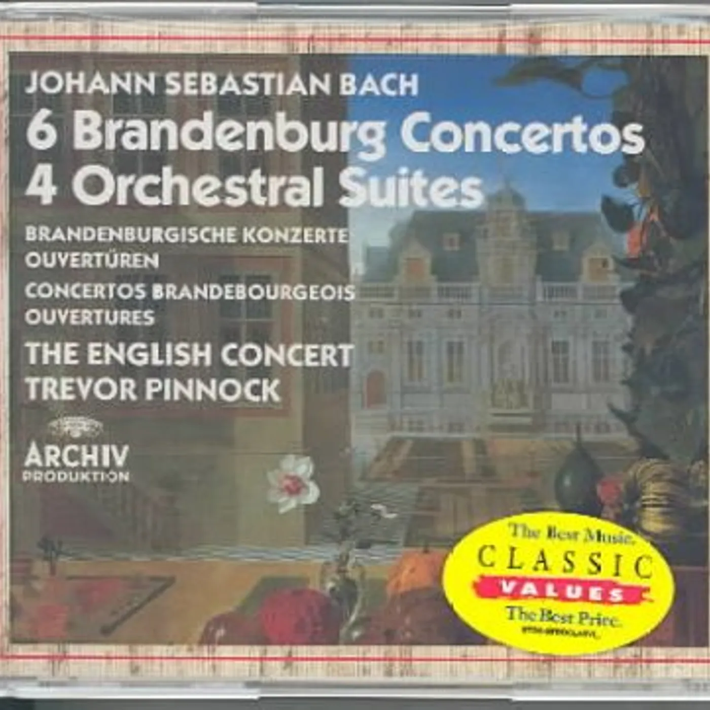 The English Concert 6 Brandenburg Concerti; 4 Orchestral Suites (3 CD) CD