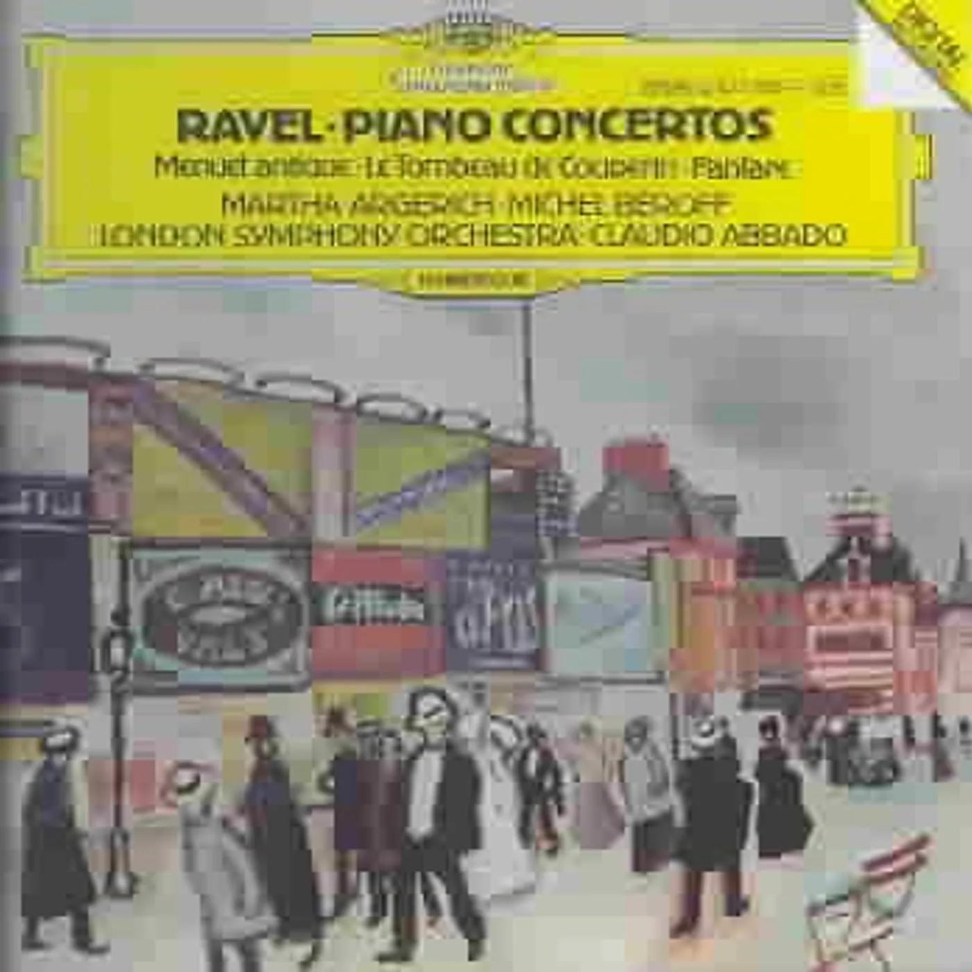 Claudio Abbado Piano Concerti, Menuet Antique CD