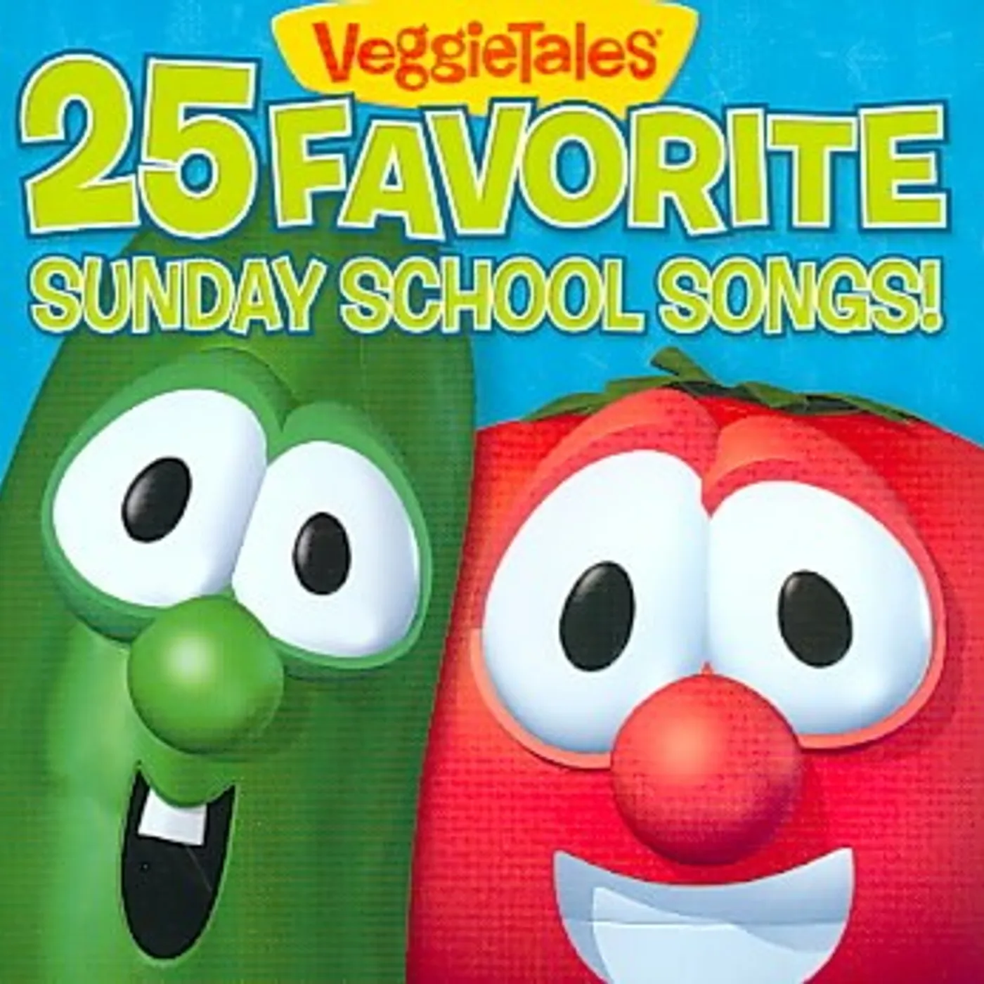 VeggieTales 25 FAVORITE SUNDAY SCHOOL SONGS CD
