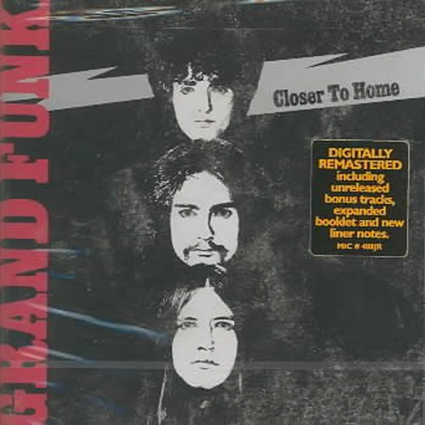 Grand Funk Railroad CLOSER TO HOME CD