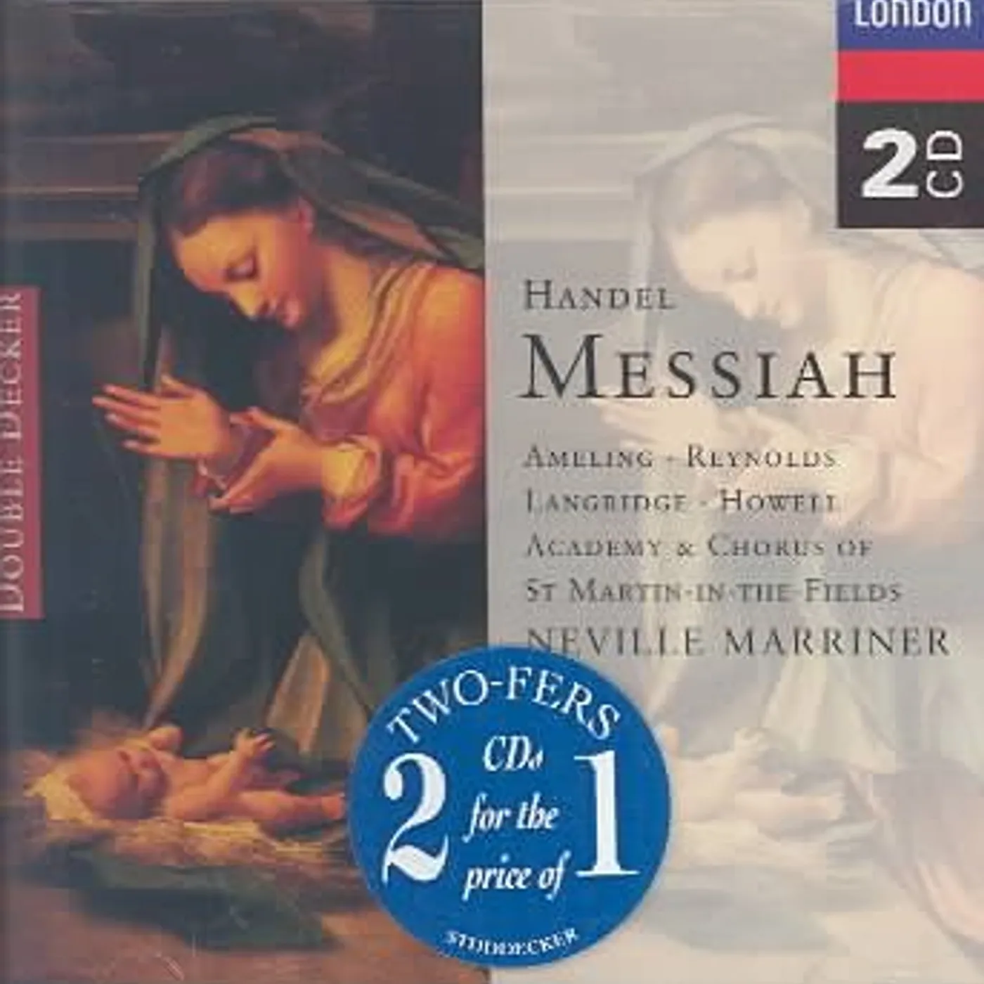 Academy of St. Martin-In-The-Fields Messiah (2 CD) CD