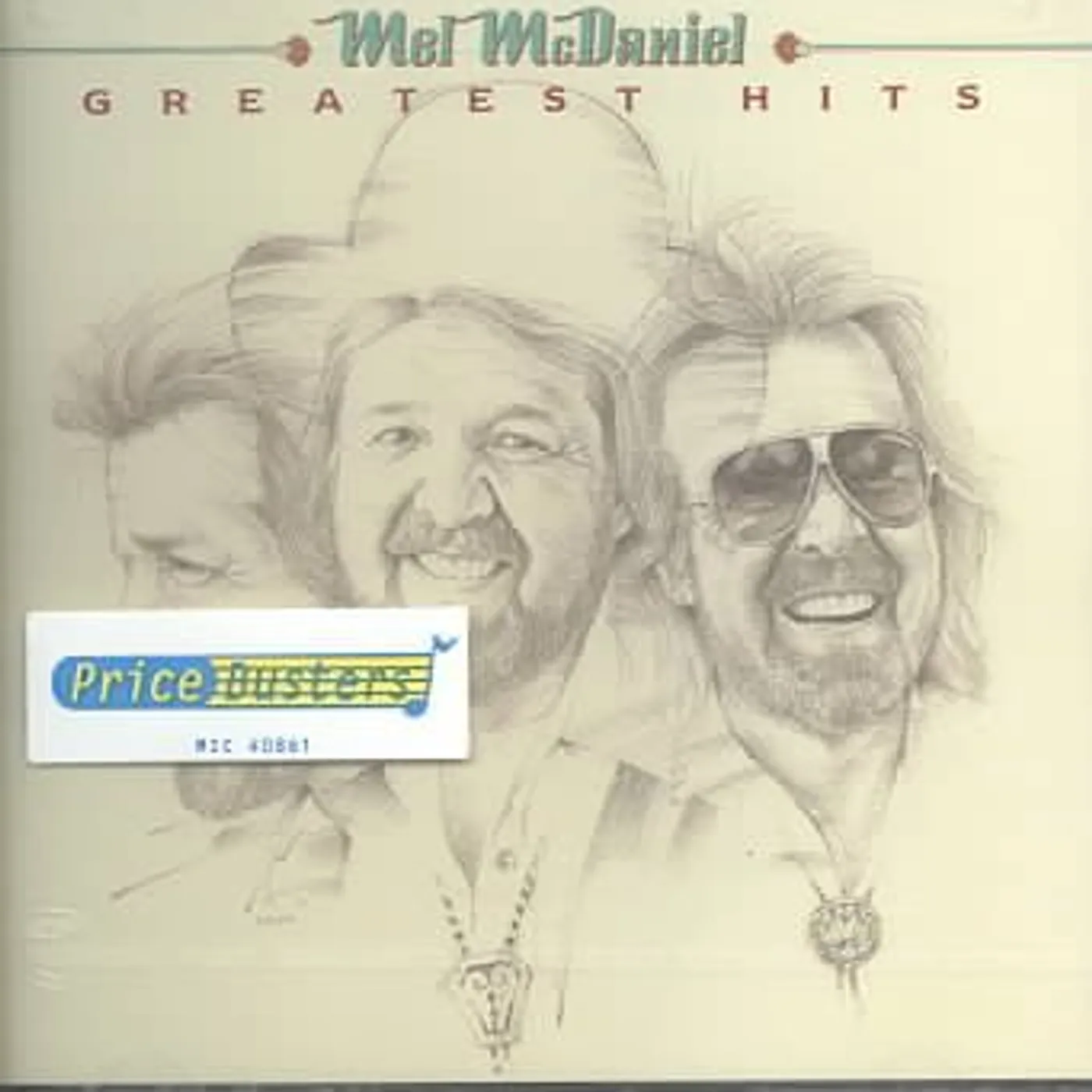 Mel McDaniel Greatest Hits CD