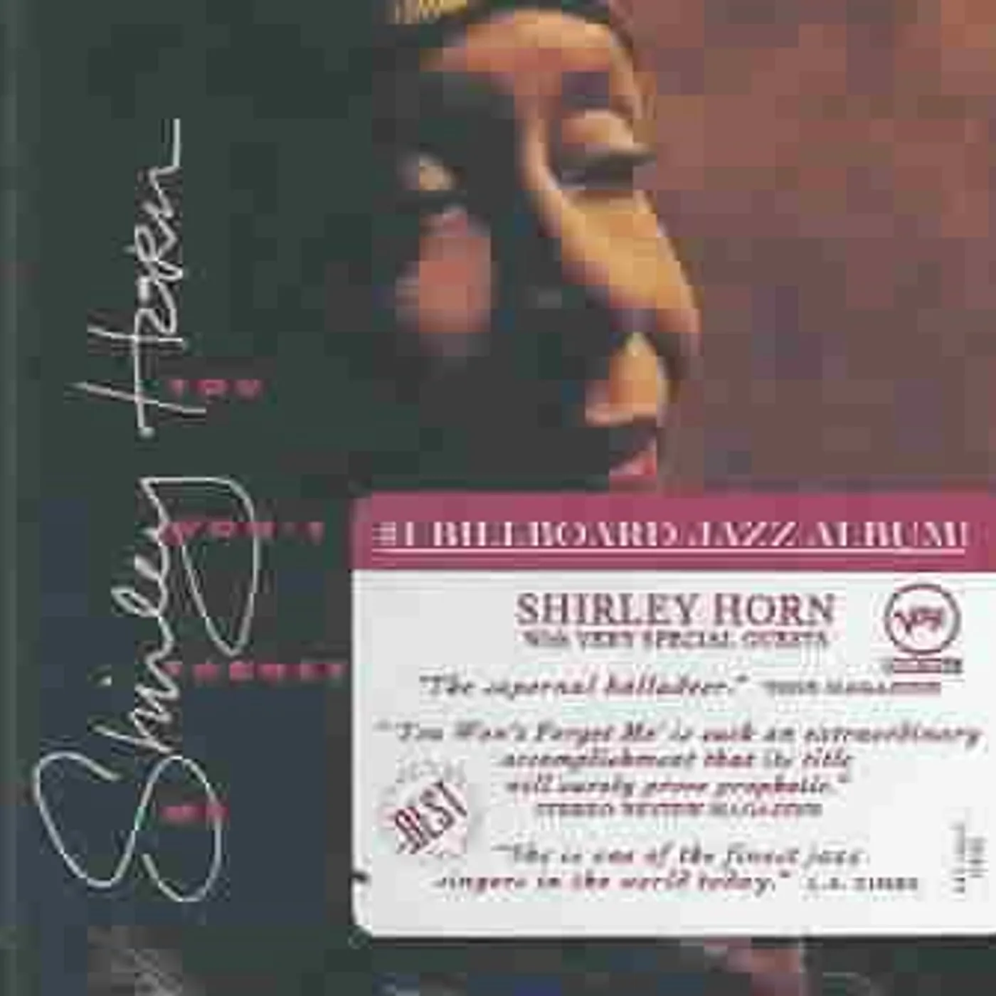 Shirley Horn You Won't Forget Me CD