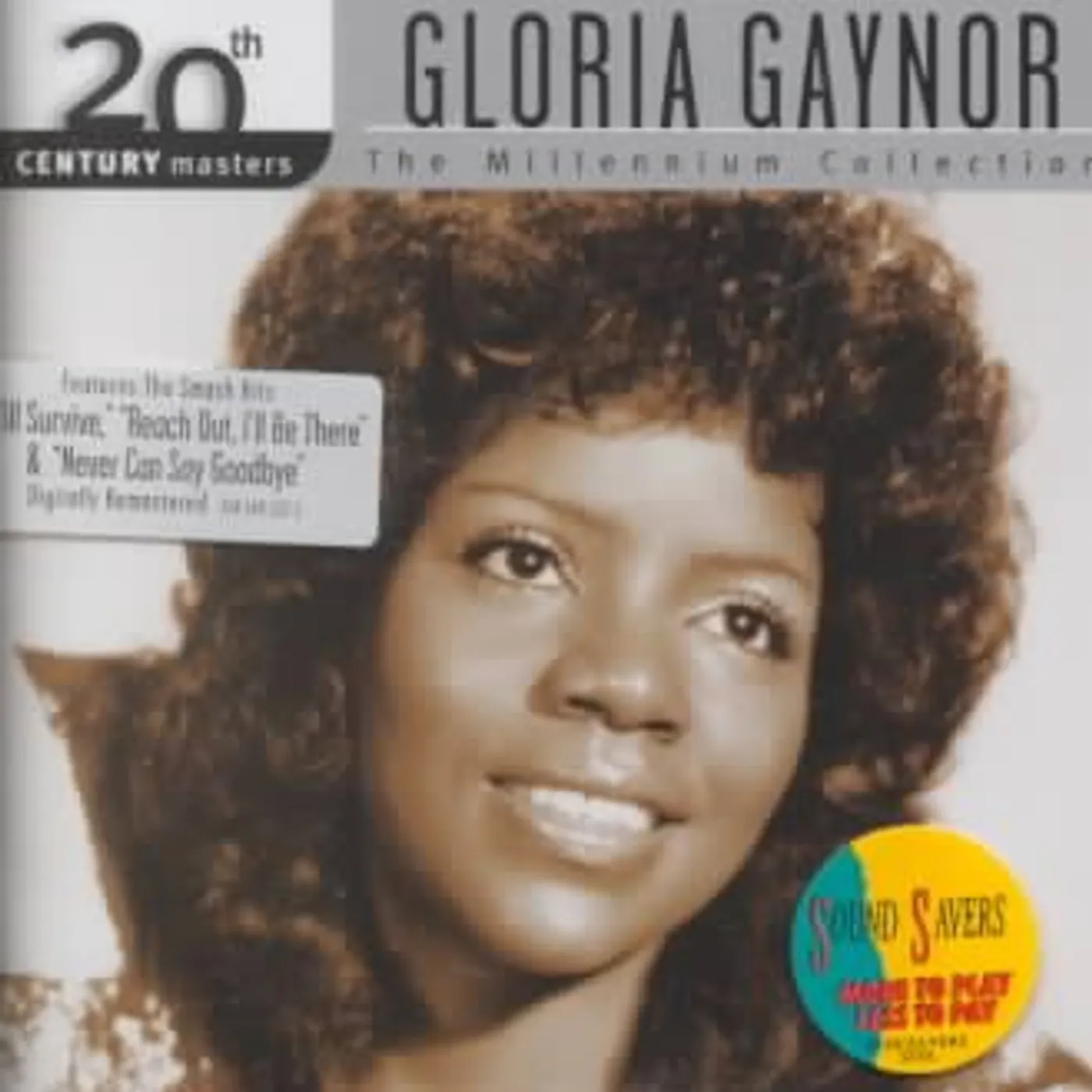 Gloria Gaynor Millennium Collection - 20th Century Masters CD