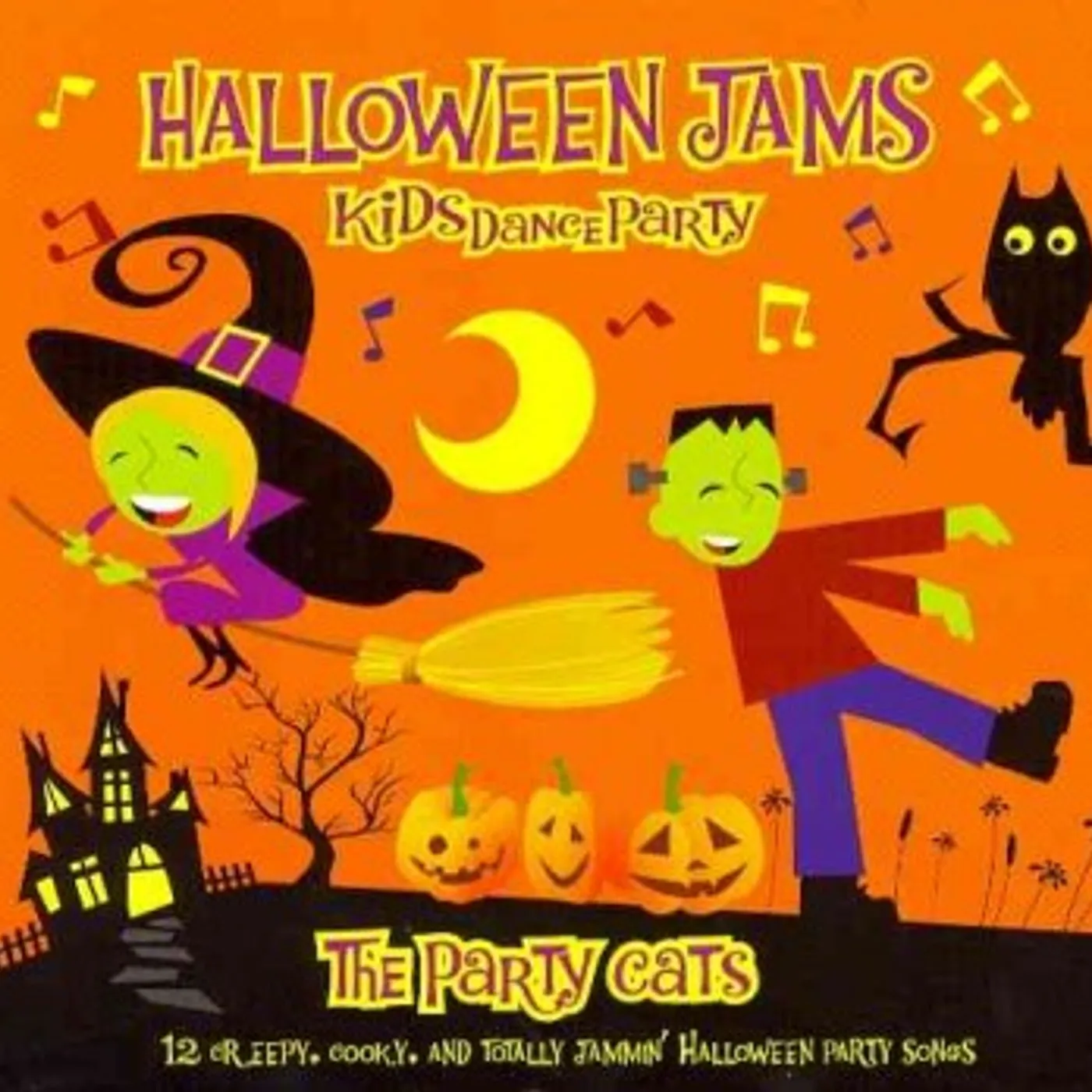 The Party Cats Kid's Dance Party: Halloween CD