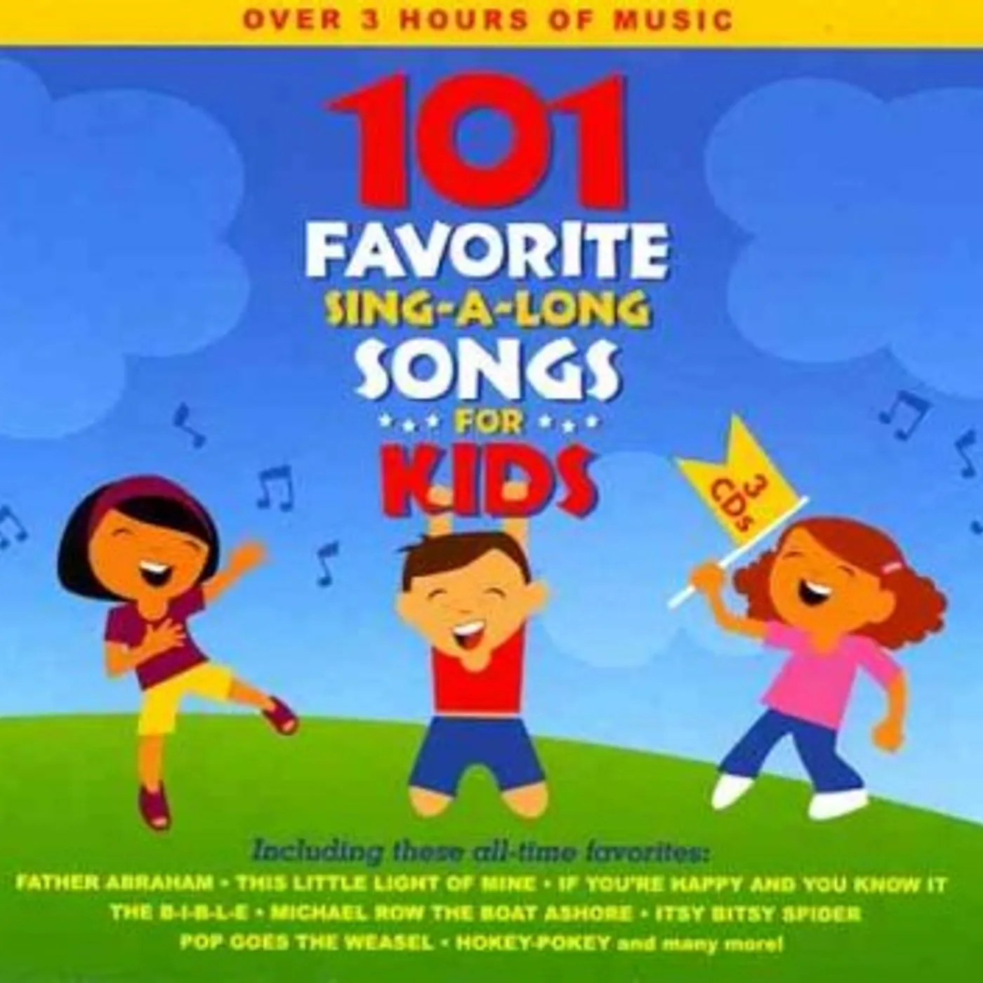 Songtime Kids 101 FAVORITE SING A LONG SONGS FOR KIDS CD