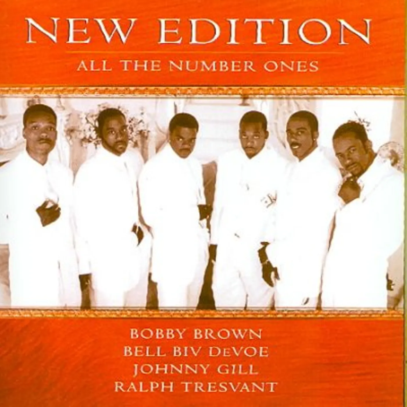 New Edition ALL NUMBER ONES CD