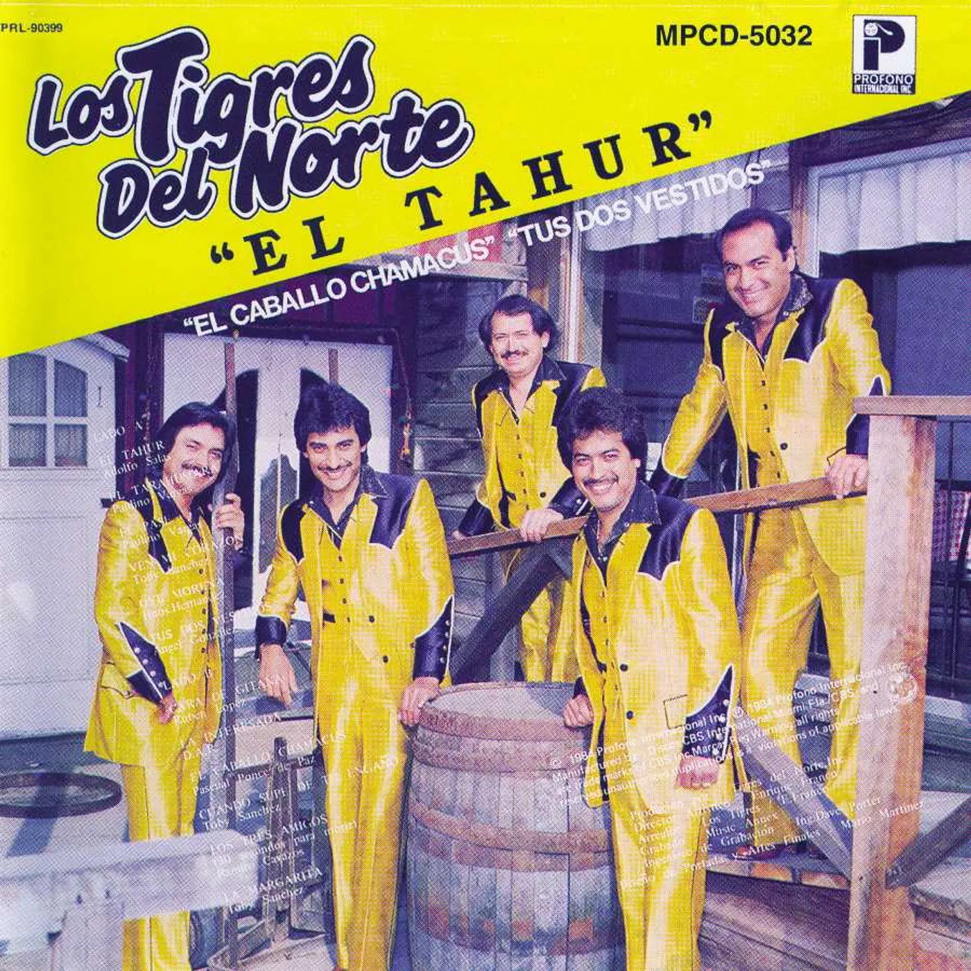 Los Tigres Del Norte TAHUREL CD