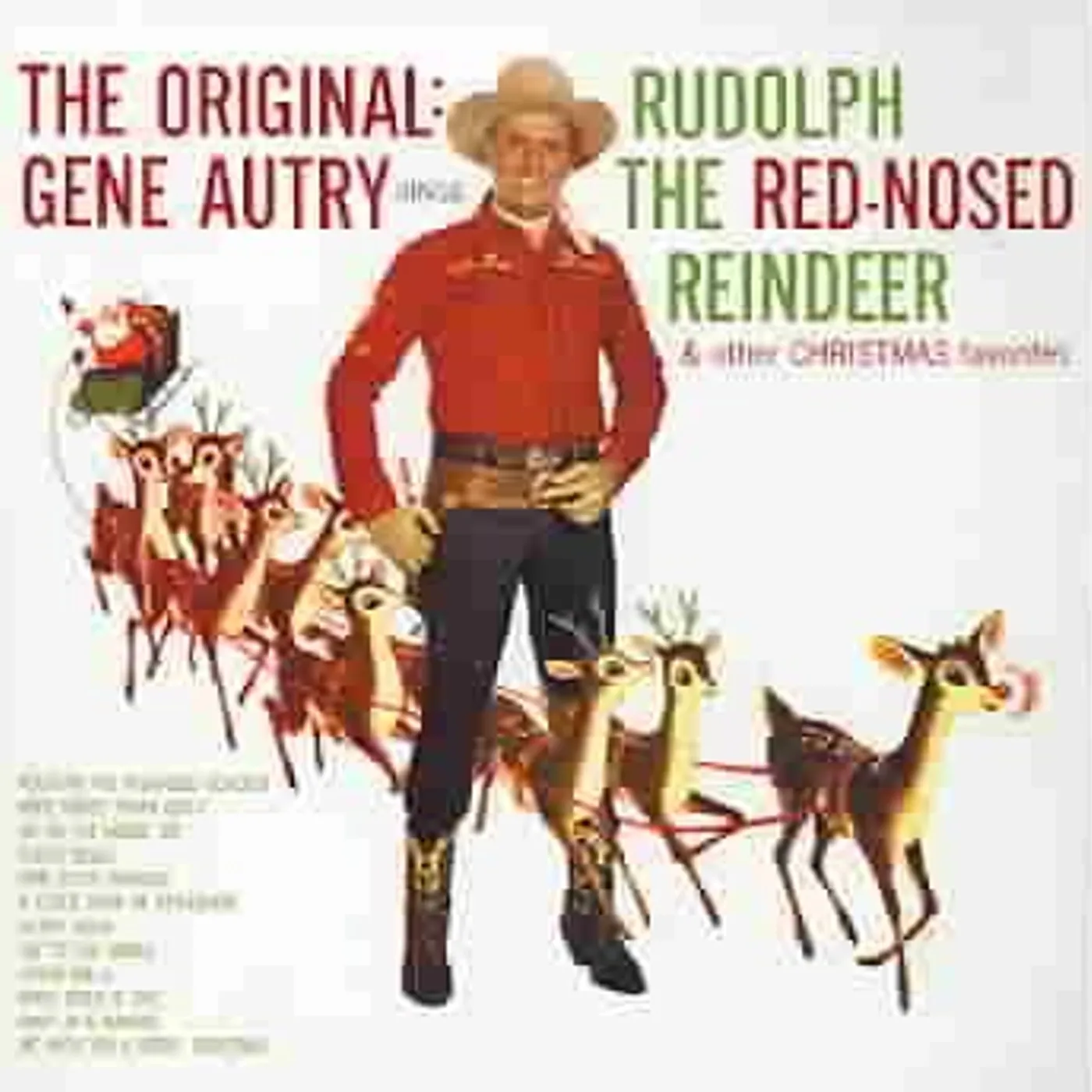 Gene Autry Rudolph The Red-Noised Reindeer CD