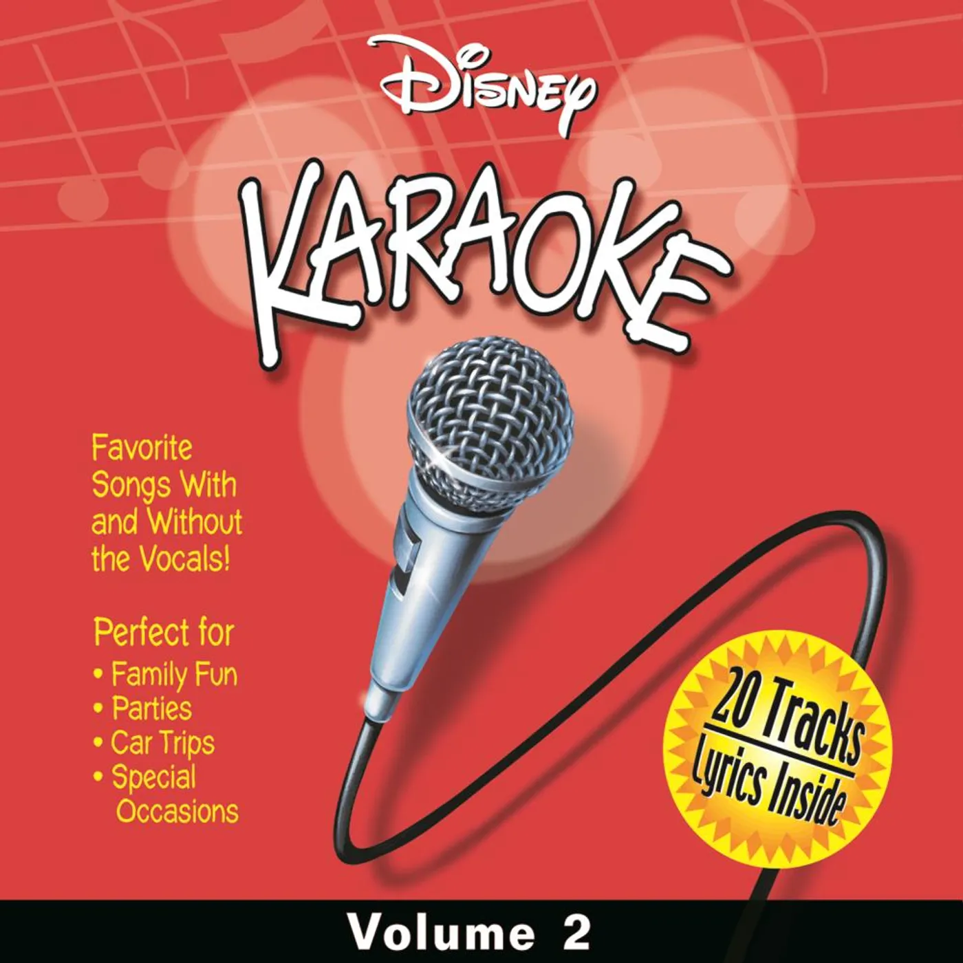 Disney Karaoke, Volume 2 (Jewel) CD