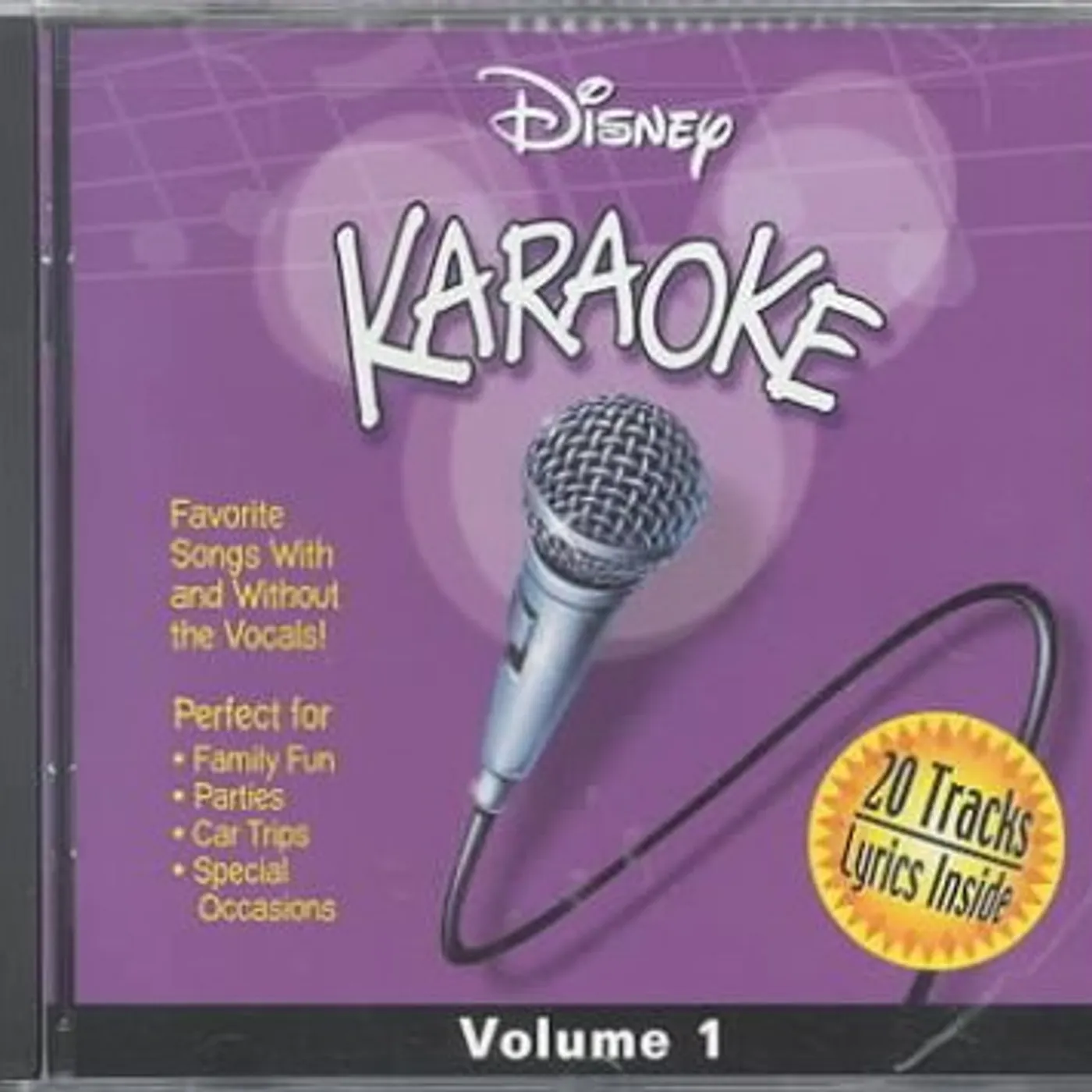 Disney Karaoke, Volume 1 (Jewel) CD
