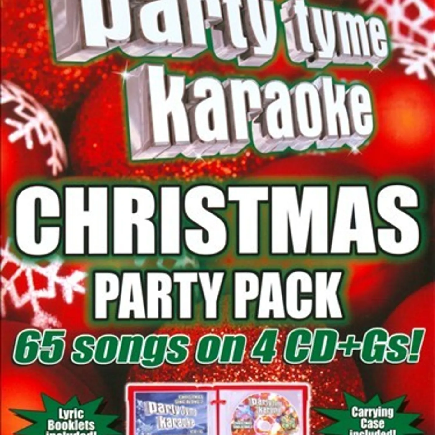 Party Tyme Karaoke - Christmas Party Pack (65-Song Party Pack) (4 CD) CD