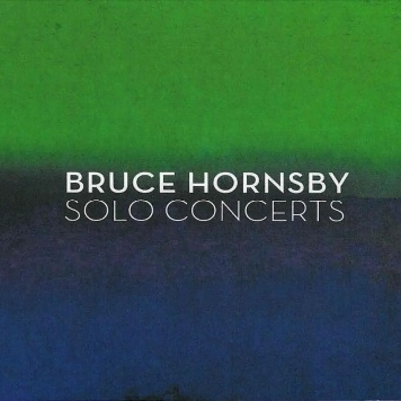 Bruce Hornsby Solo Concerts CD